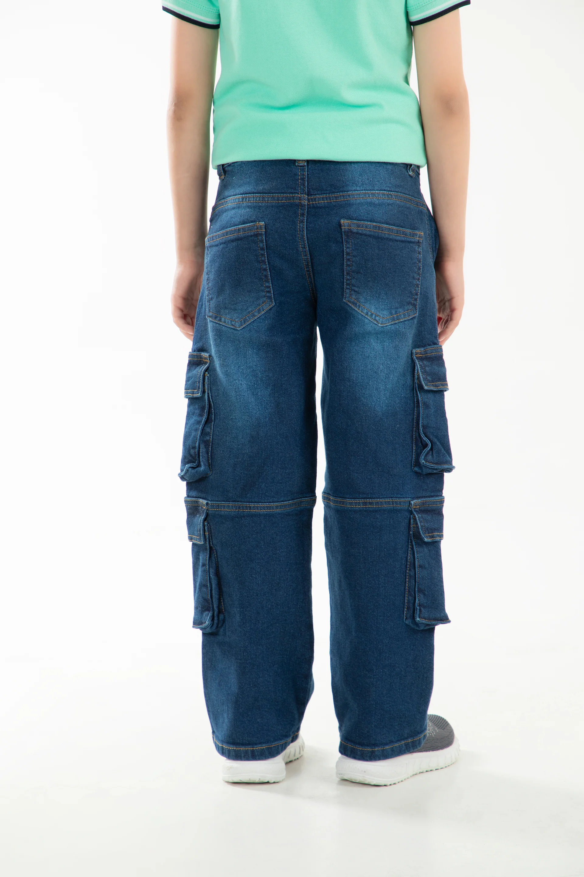 Baggy Cargo Jeans - Image 4