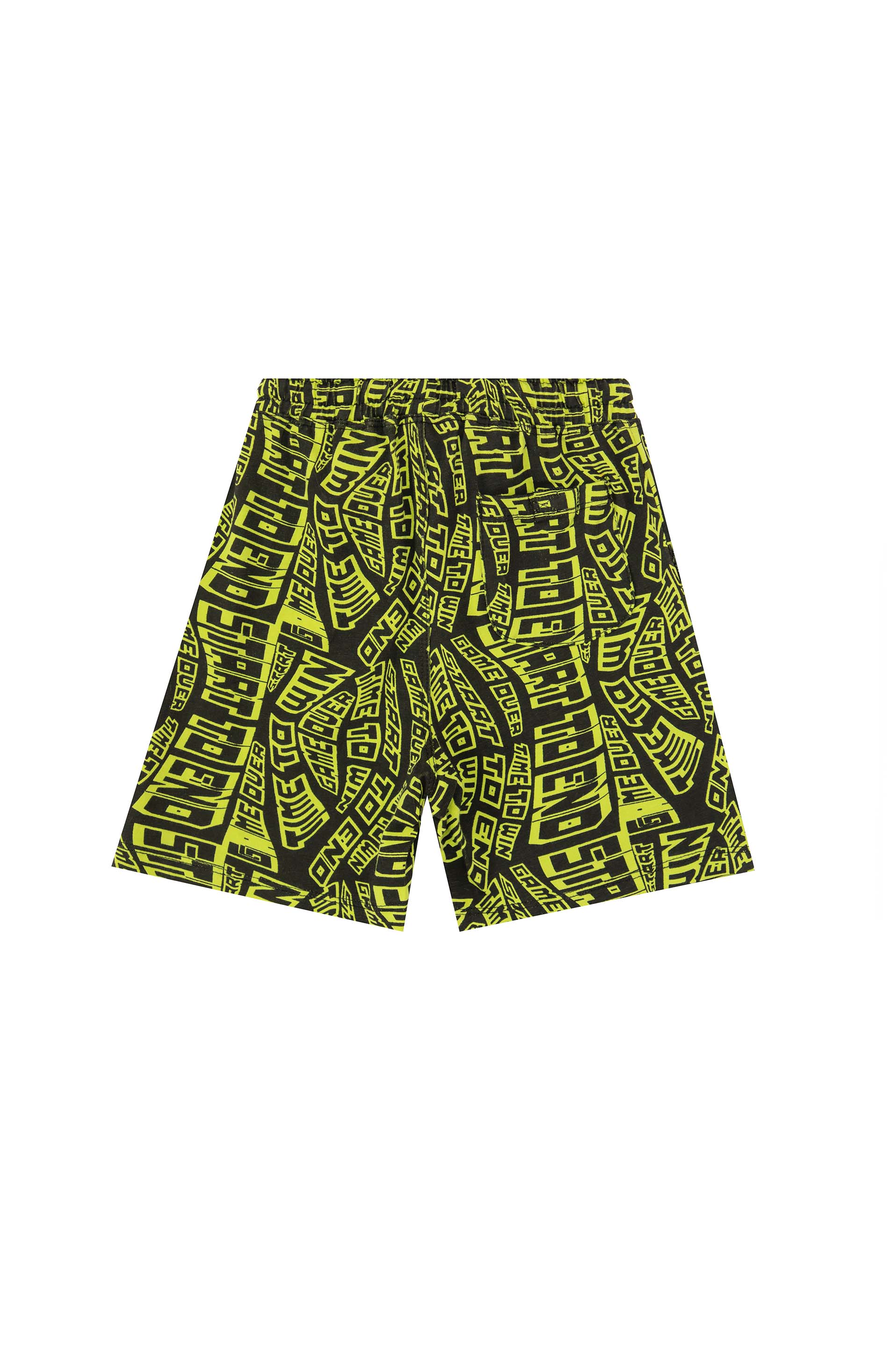 Printed Shorts Blue/Green - Image 6