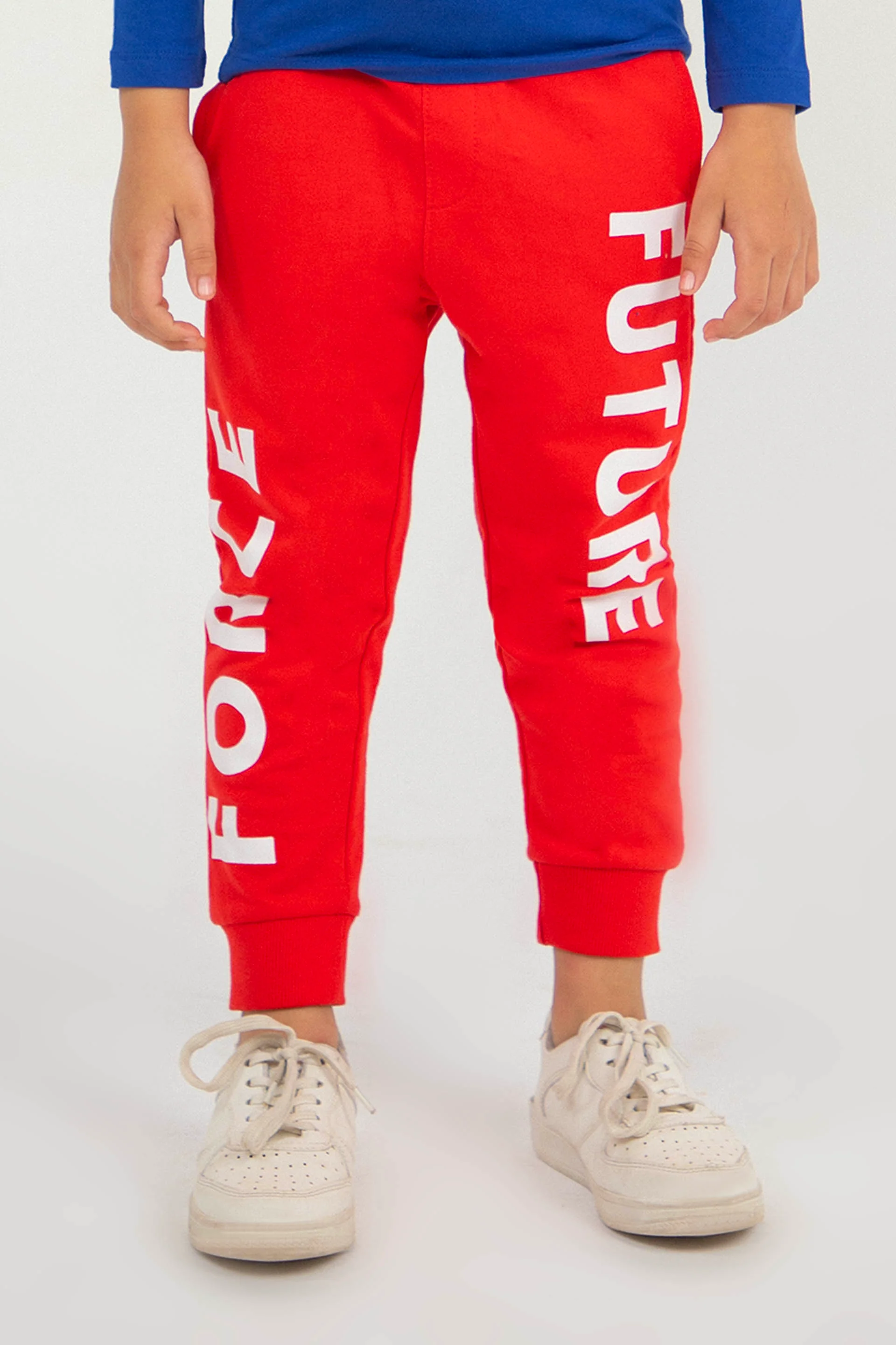 Slogan Trackpants Red - Image 3