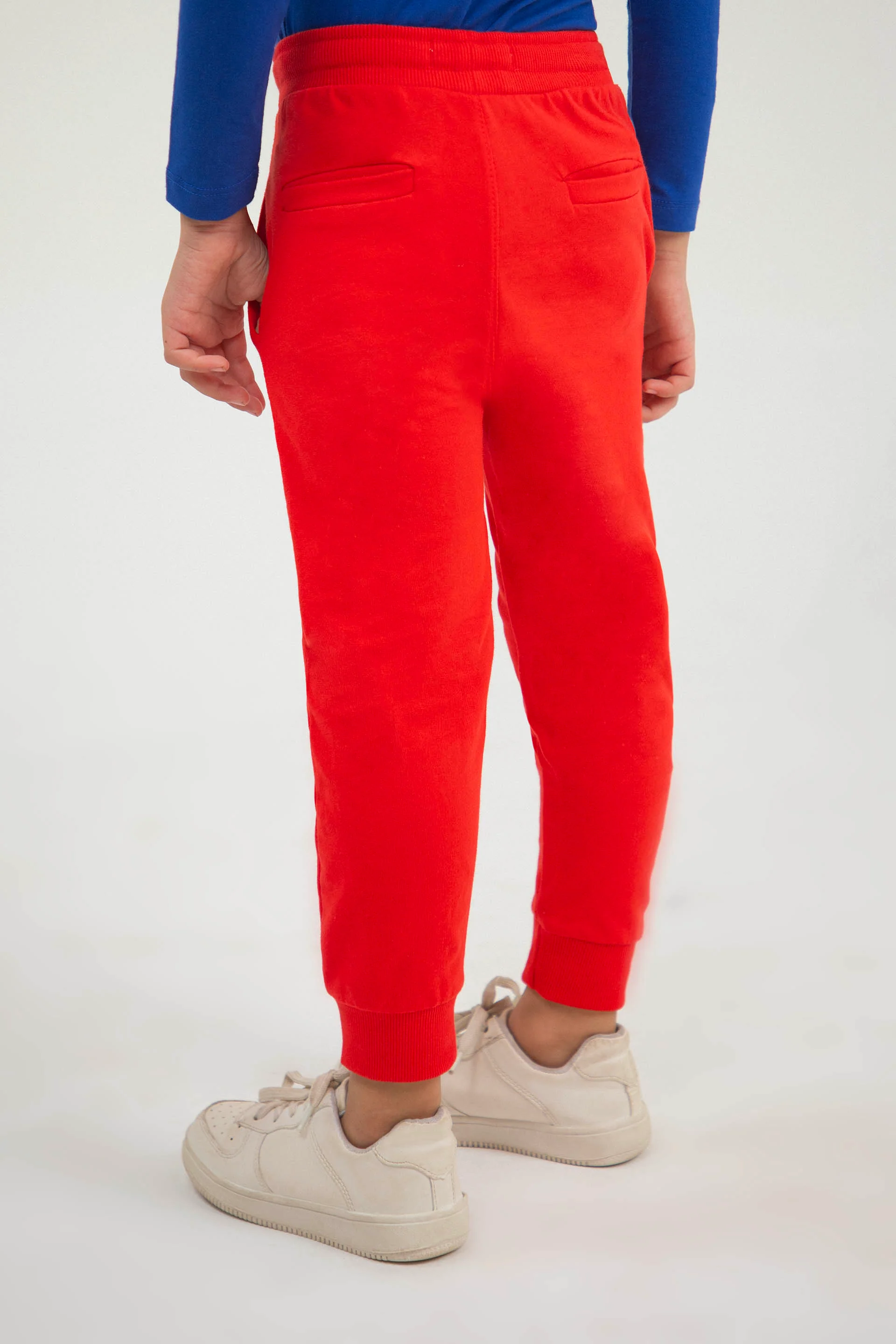 Slogan Trackpants Red - Image 4
