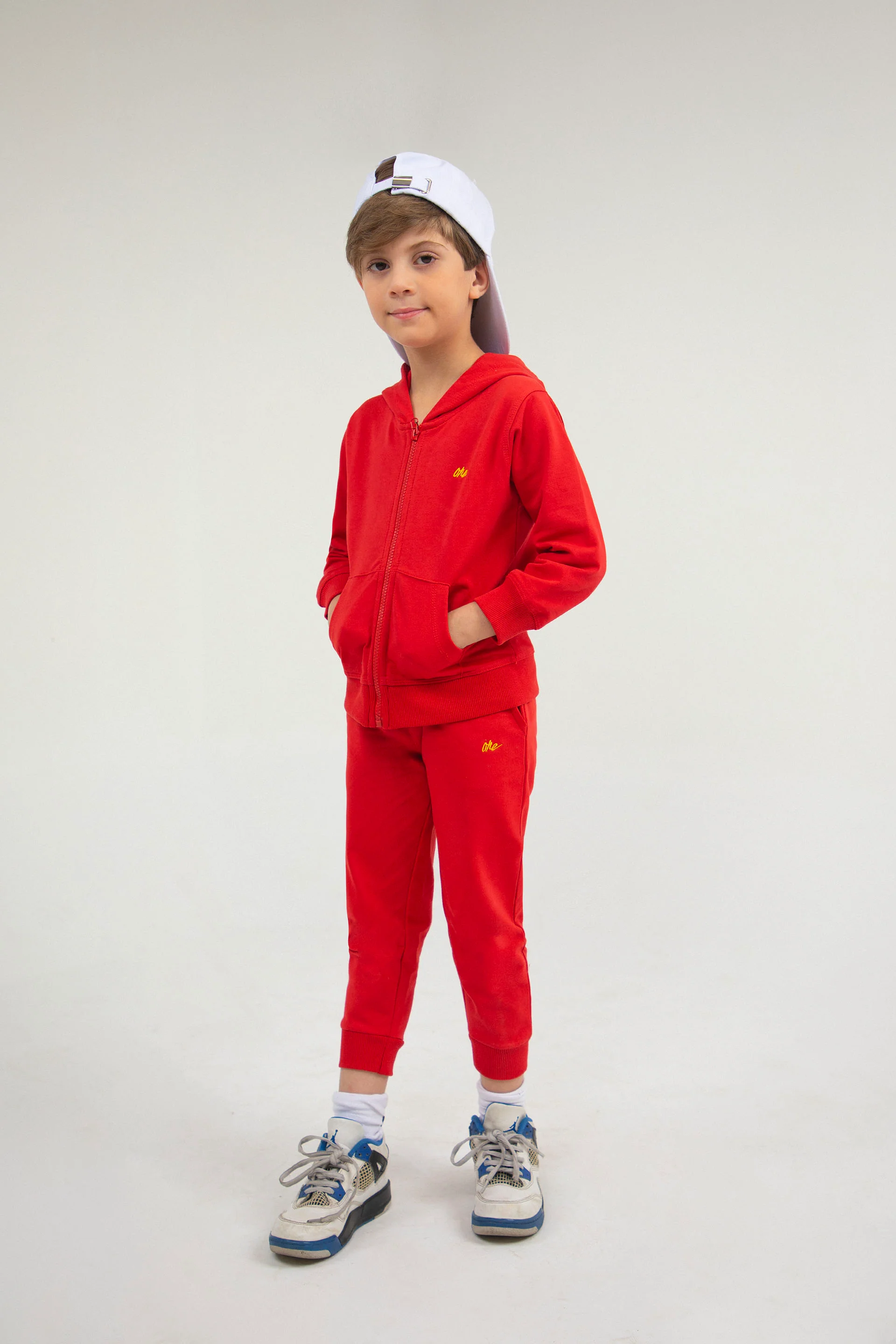 Logo Trackpants Red