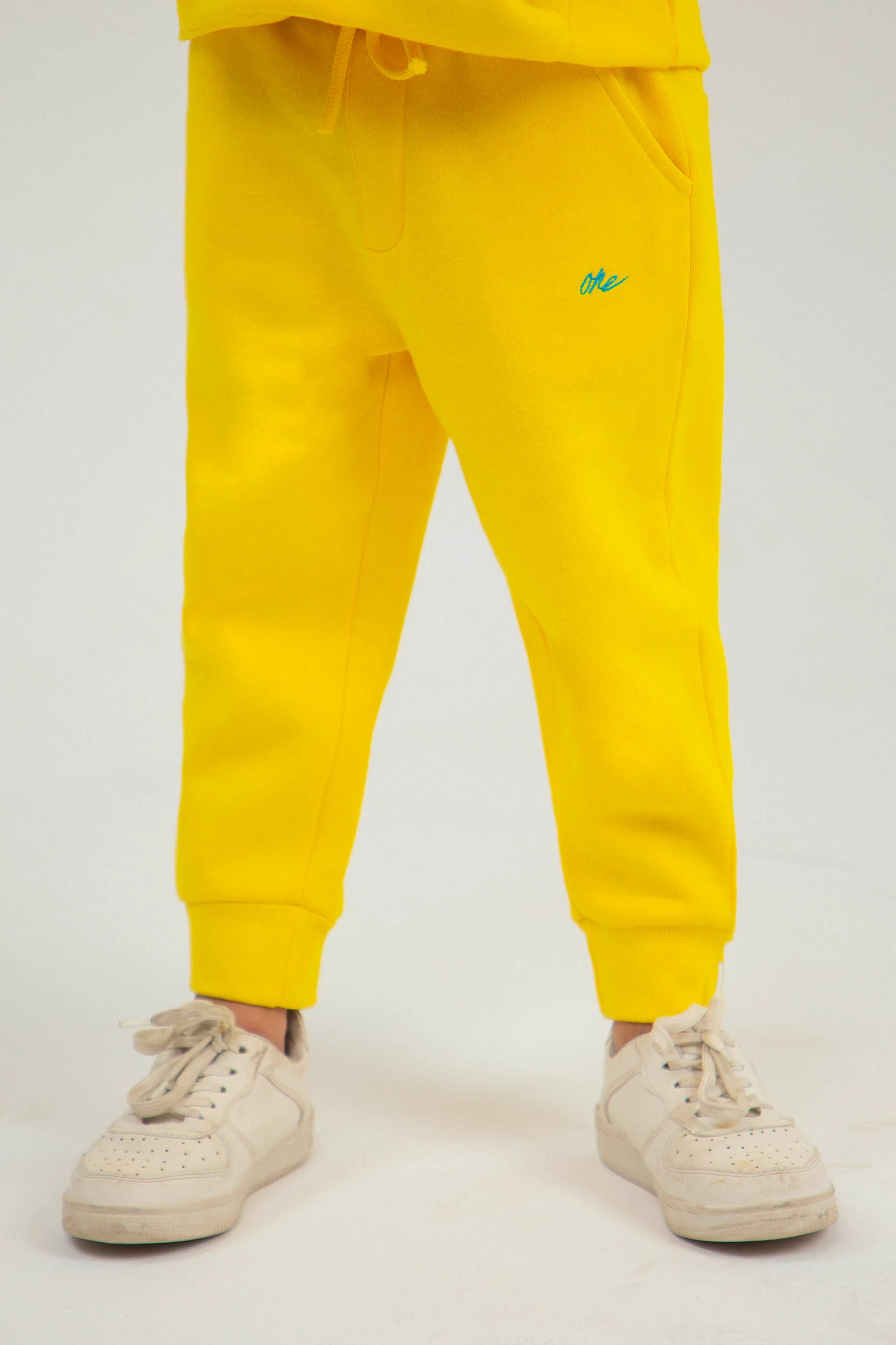 Logo Trackpants Yellow - Image 2