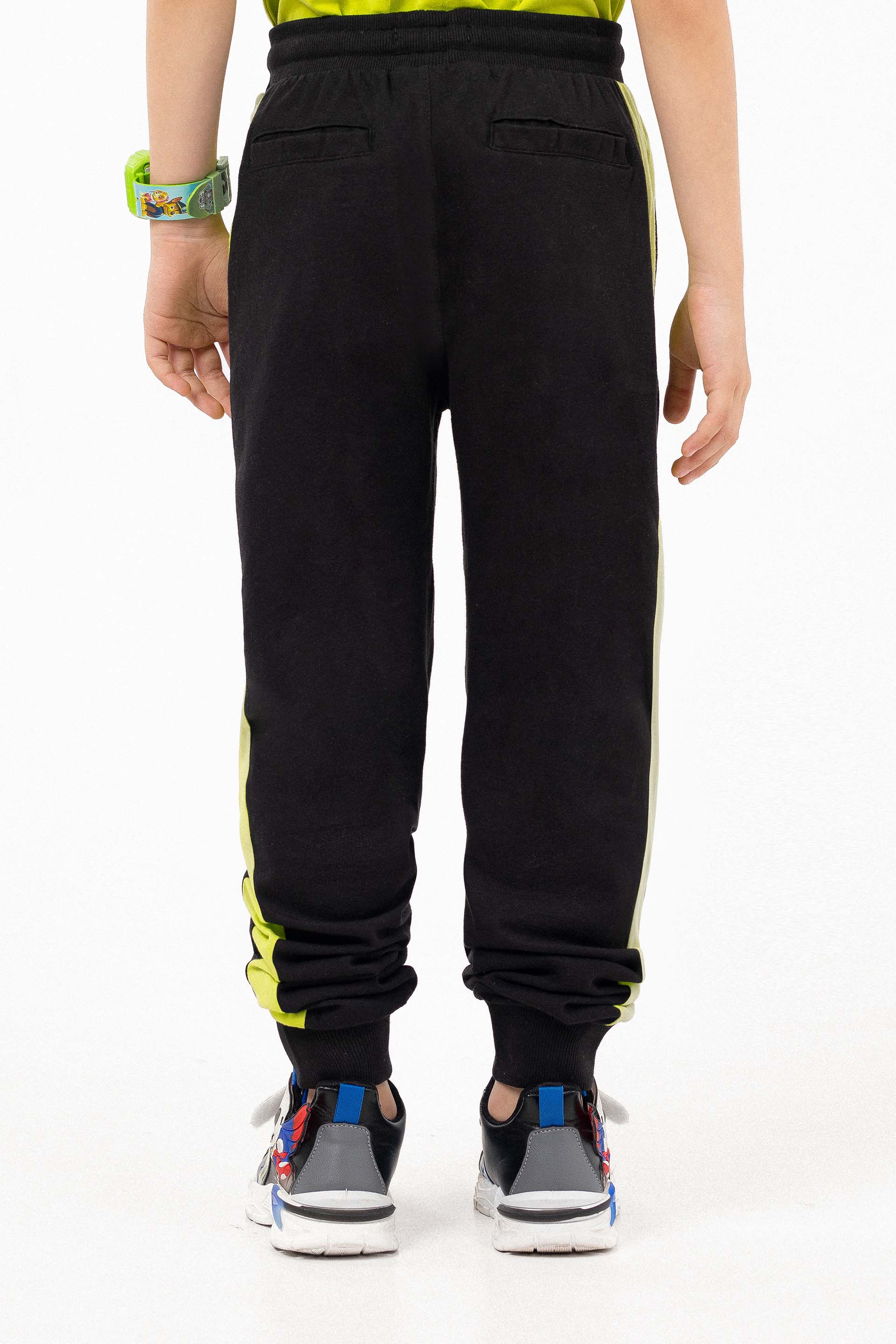 Contrasting Track pants Black - Image 4