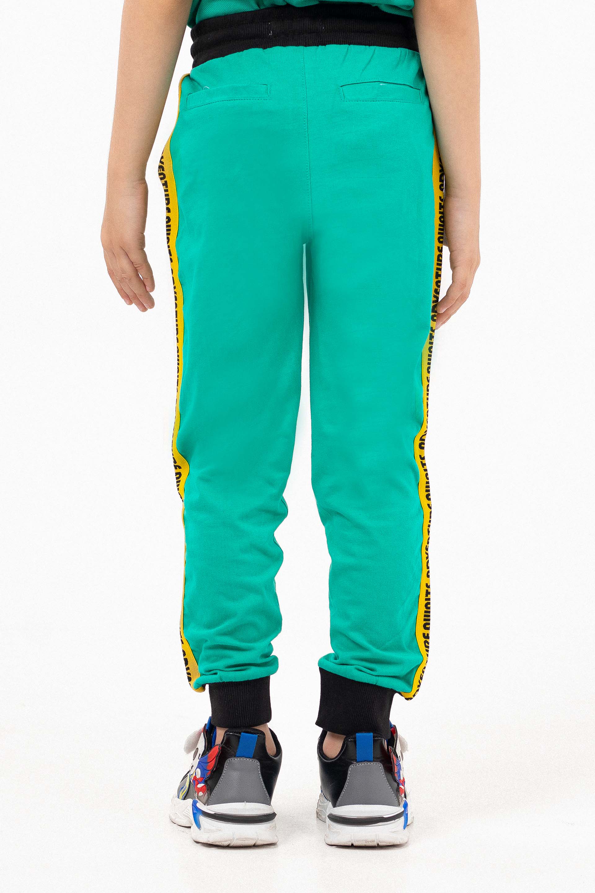 Tape Track Pants Green - Image 6
