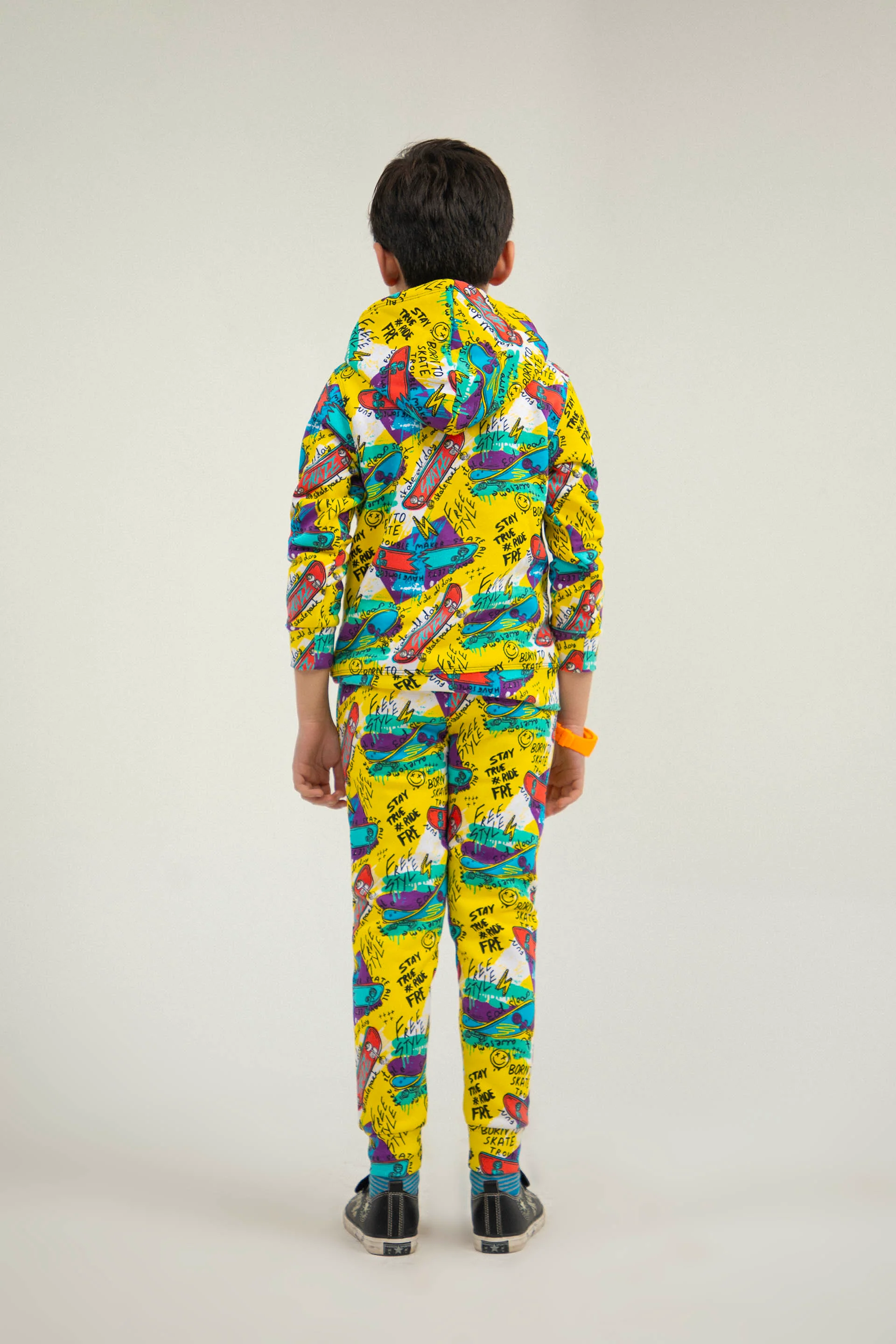 Skater Hoodie Multi - Image 4