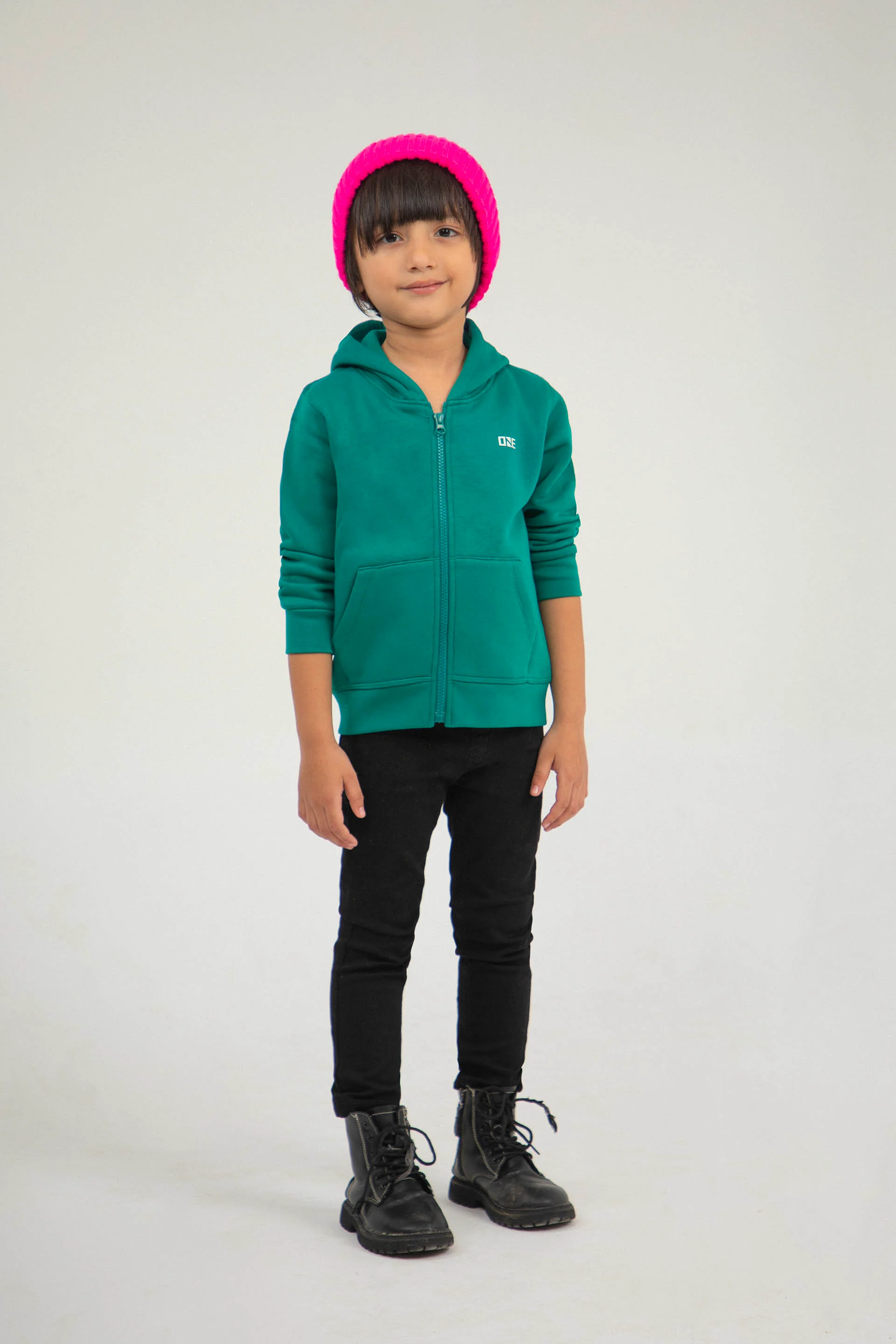 Logo Hoodie Green - Image 3