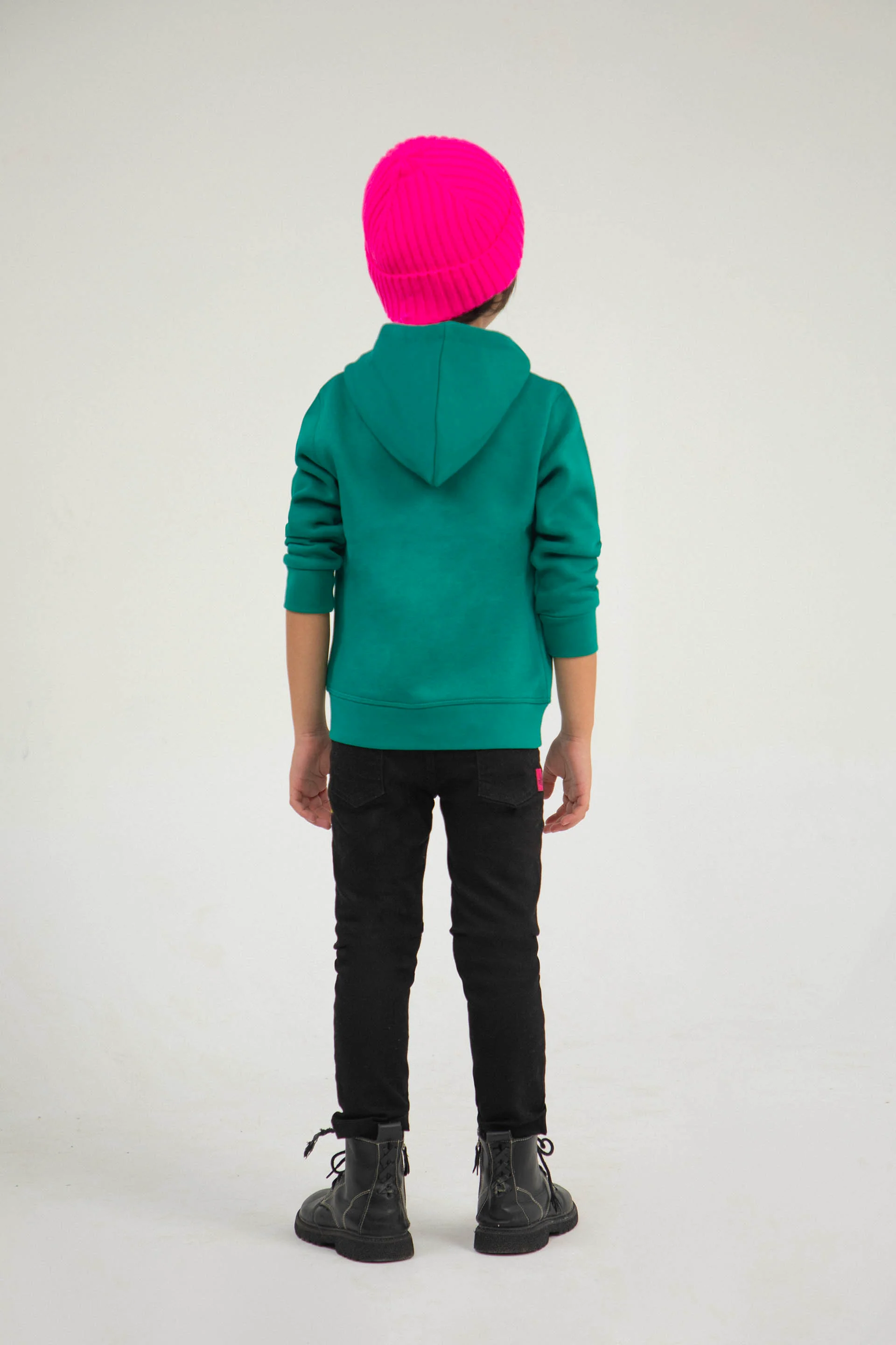 Logo Hoodie Green - Image 4