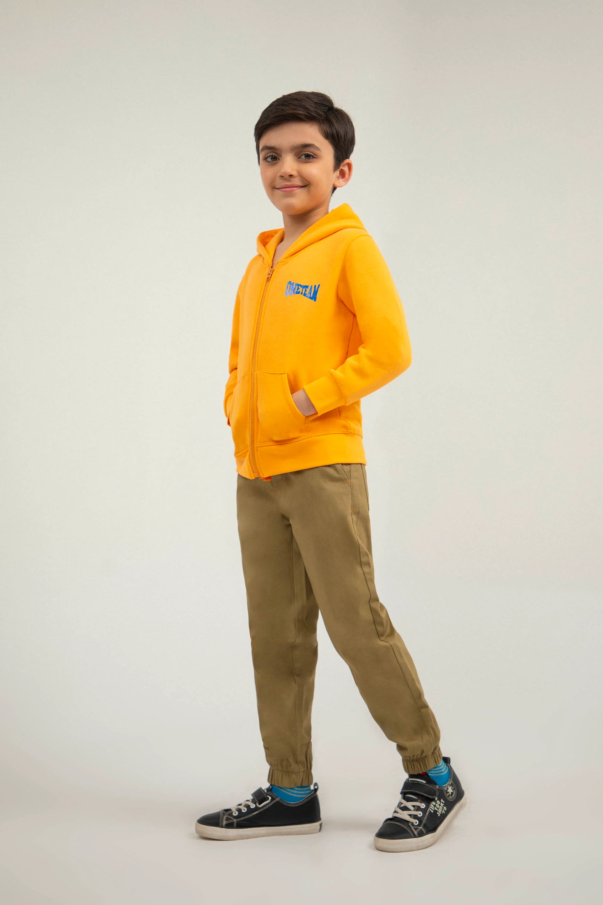 Team Hoodie Orange - Image 2