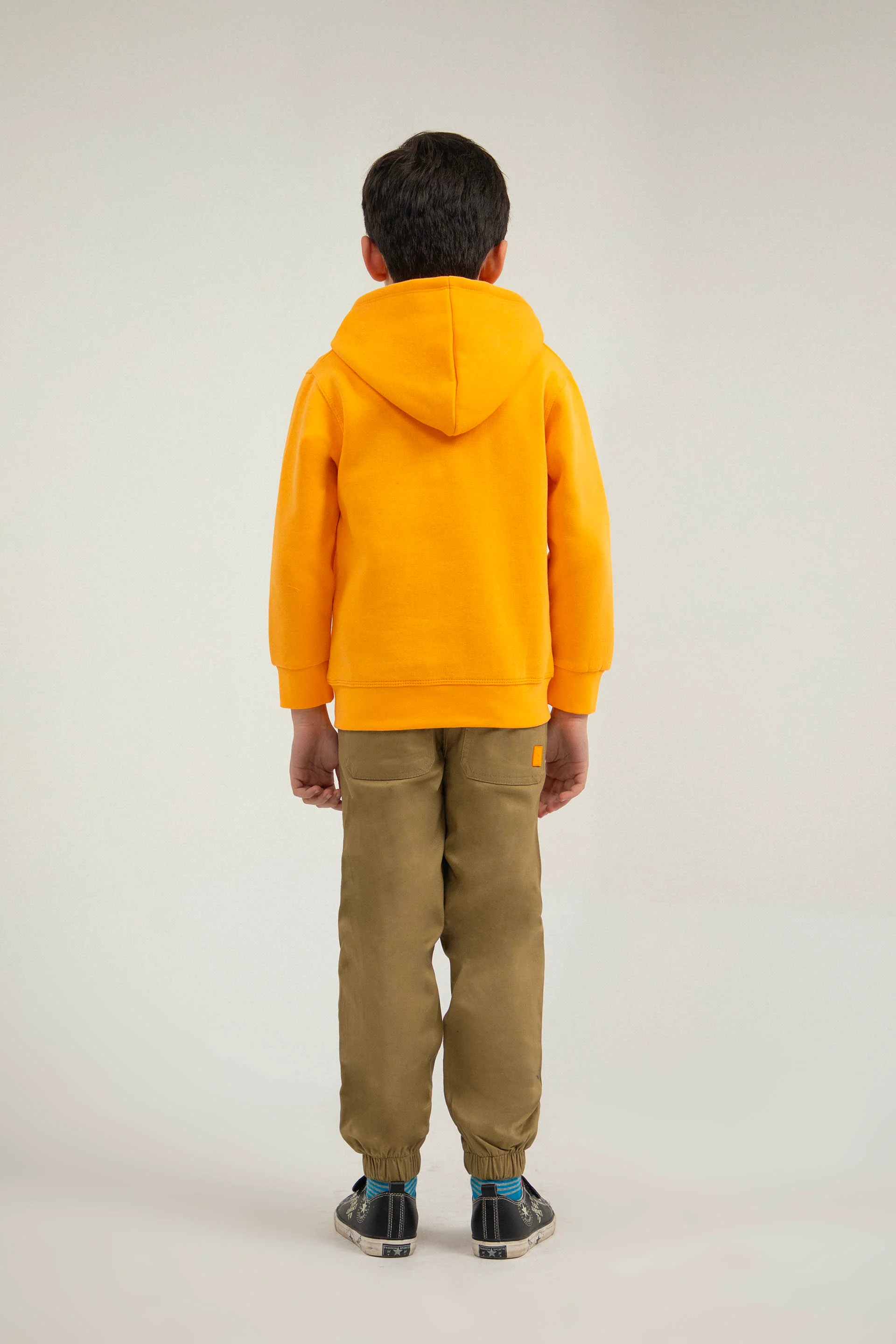 Team Hoodie Orange - Image 4