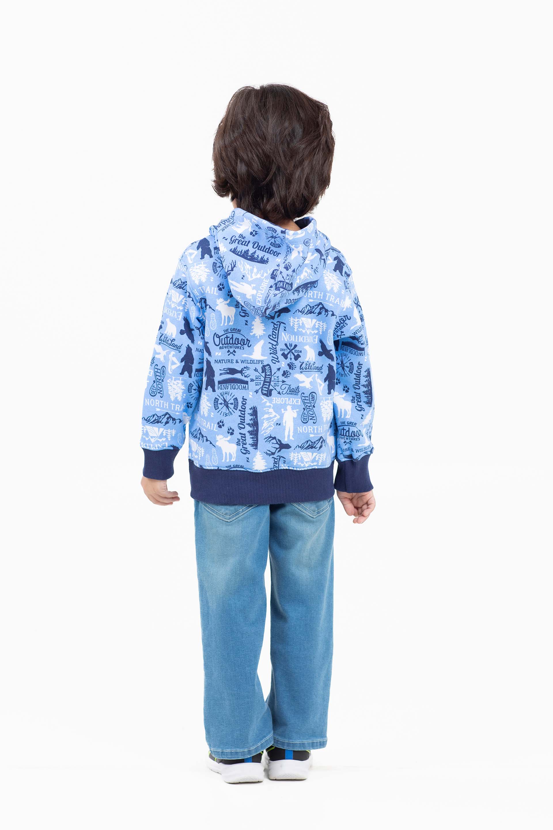 Printed Hoodie - Image 2