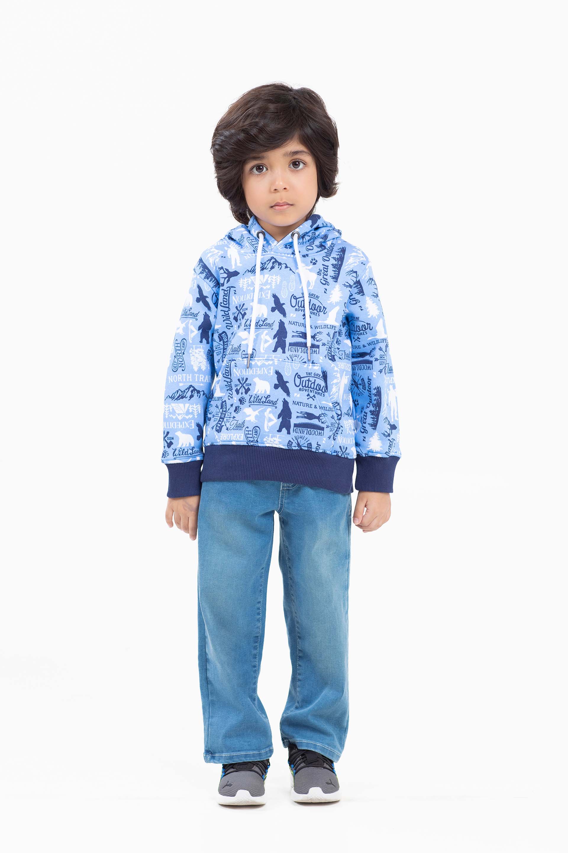 Printed Hoodie - Image 3