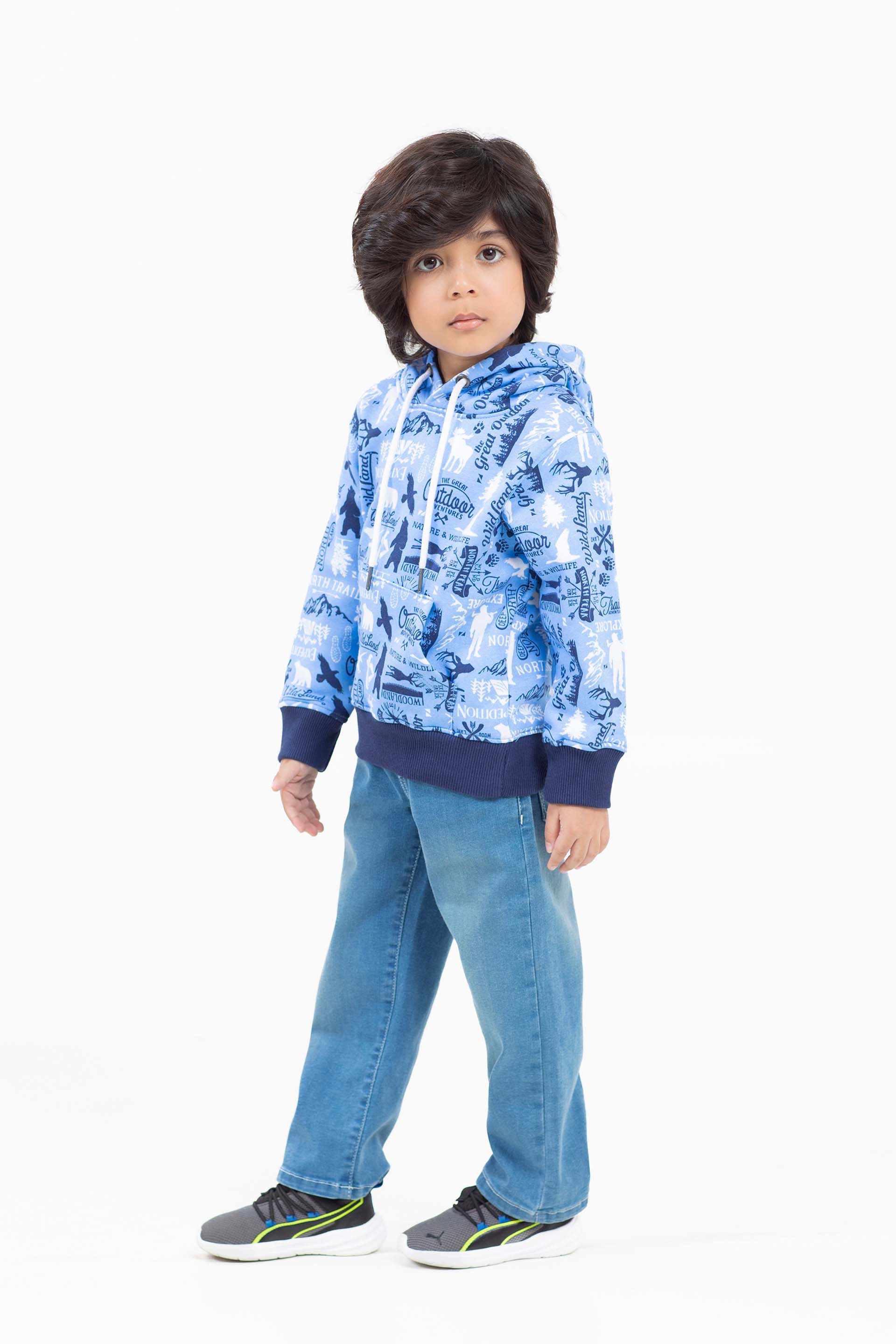 Printed Hoodie - Image 4