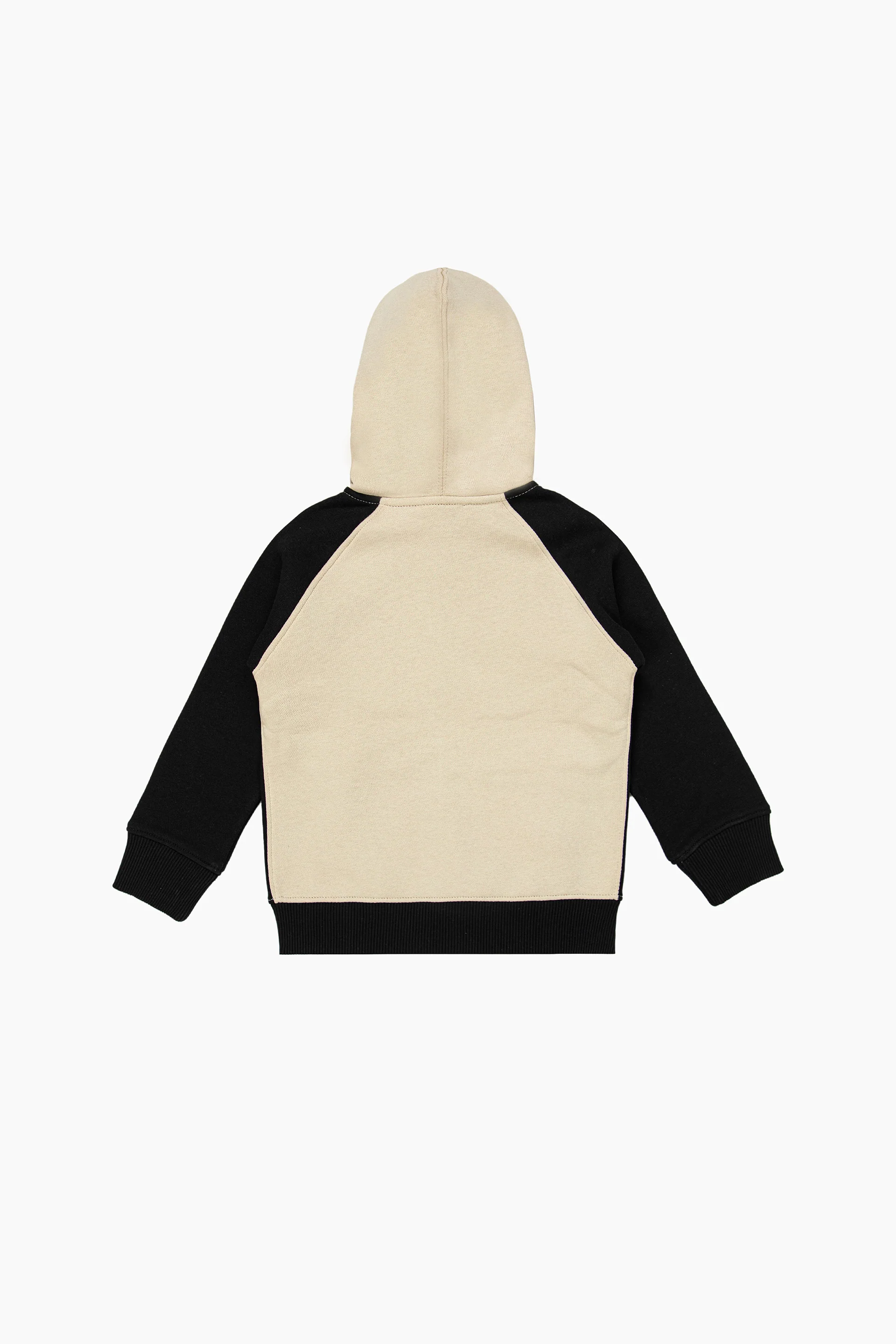 Contrasting Zipper Hoodie - Image 3