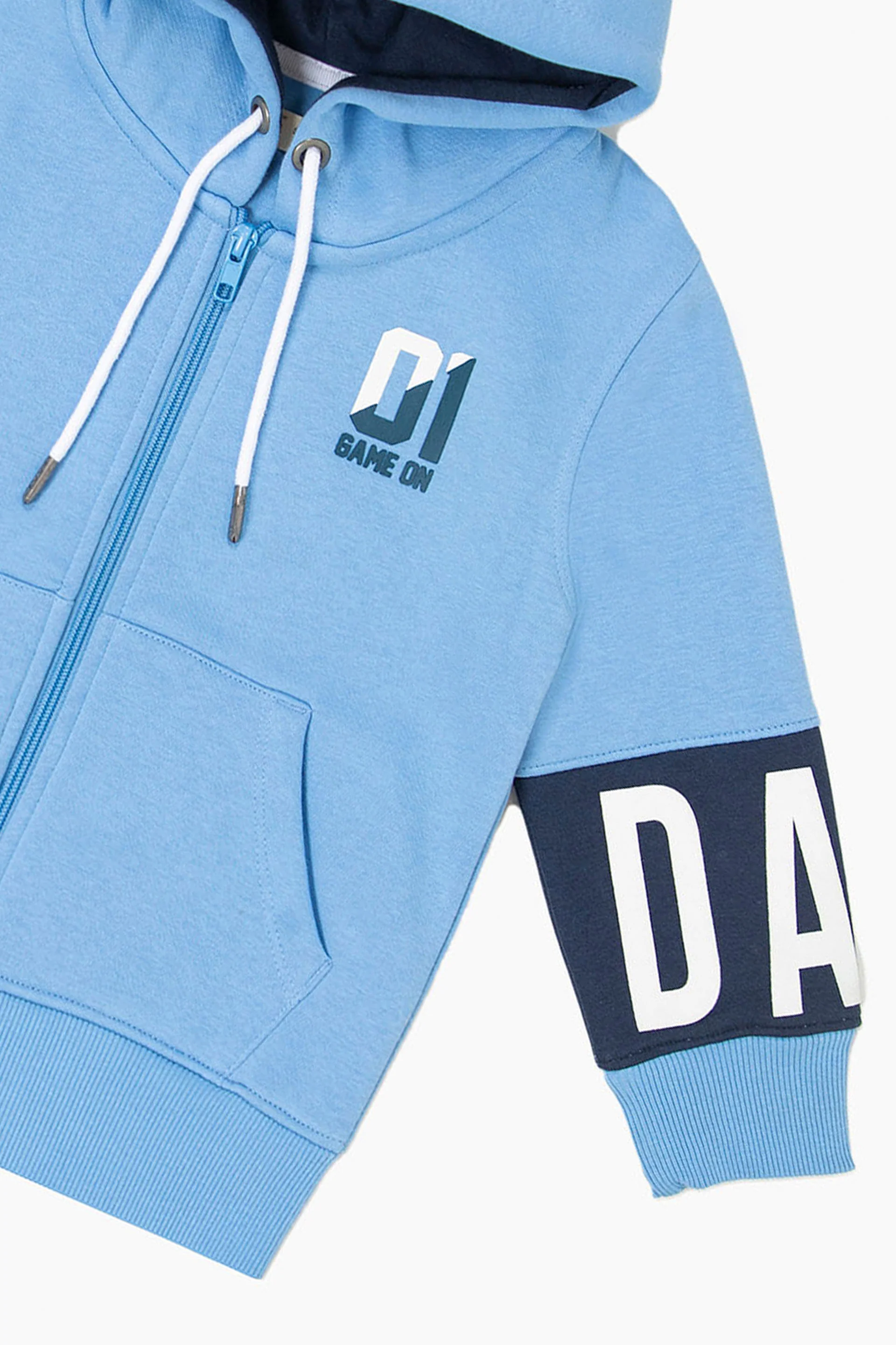 Paneled Graphic Hoodie - Image 2