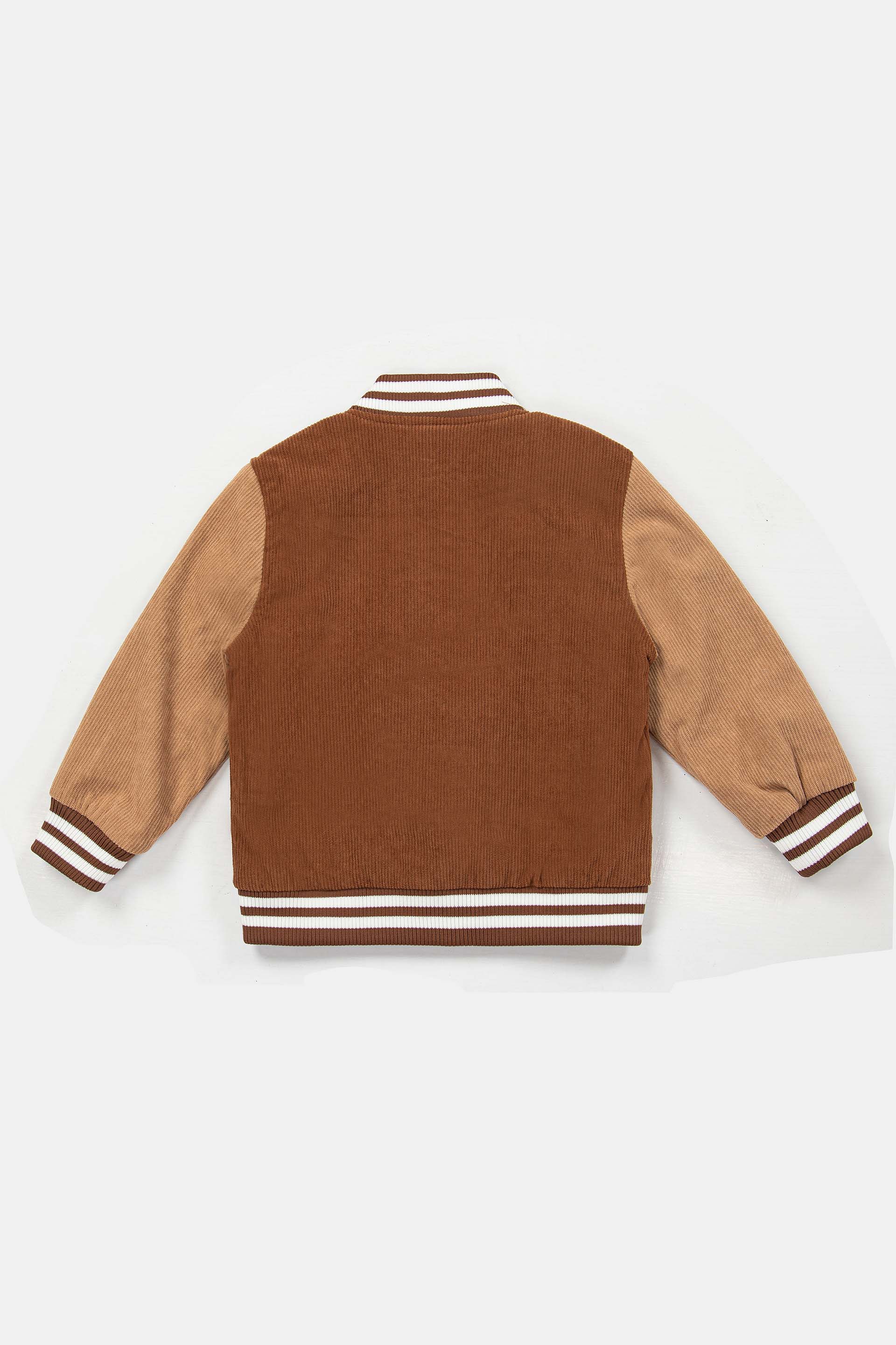 Corduroy Varsity Jacket - Image 6
