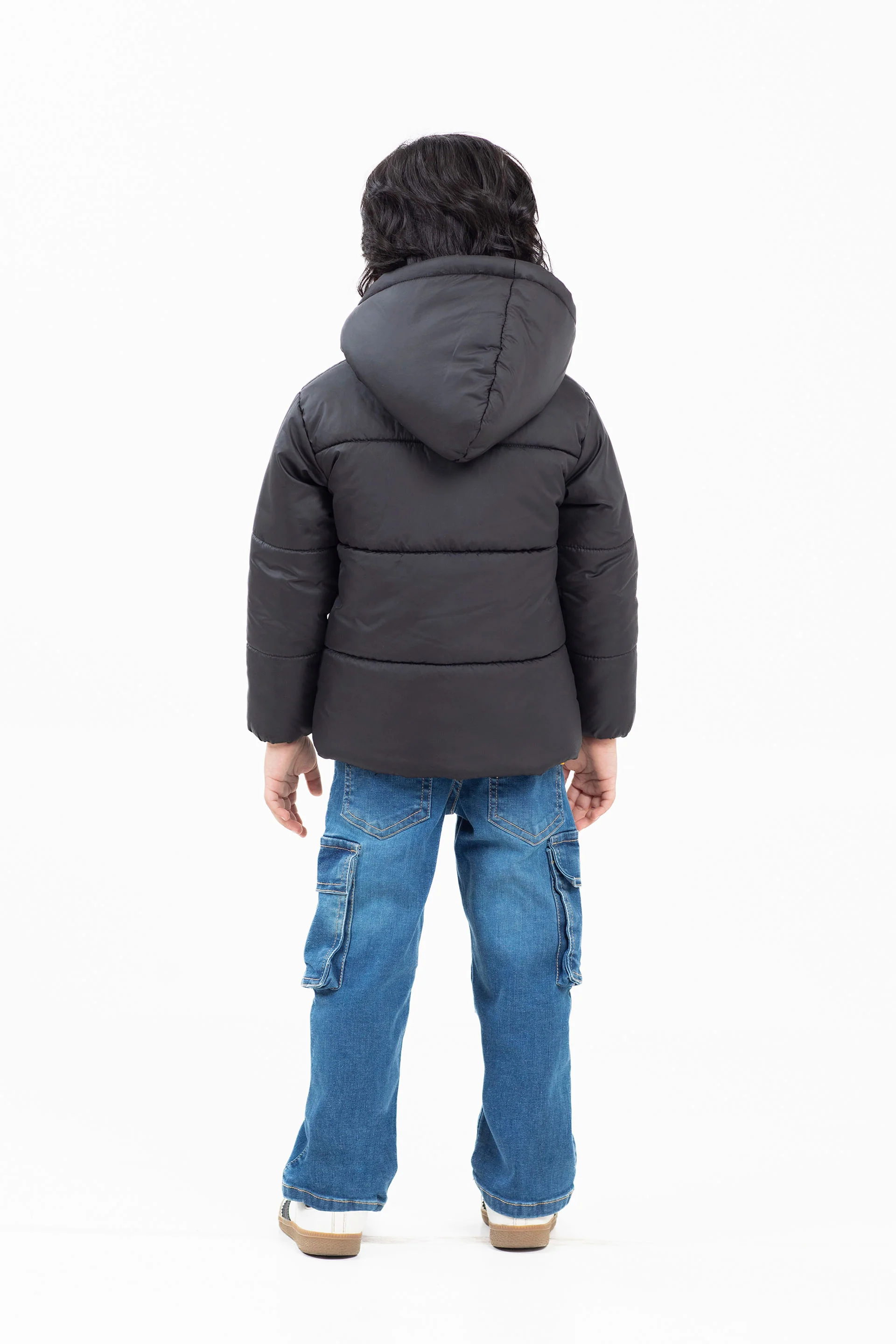 Basic Puffer Jacket - Image 3