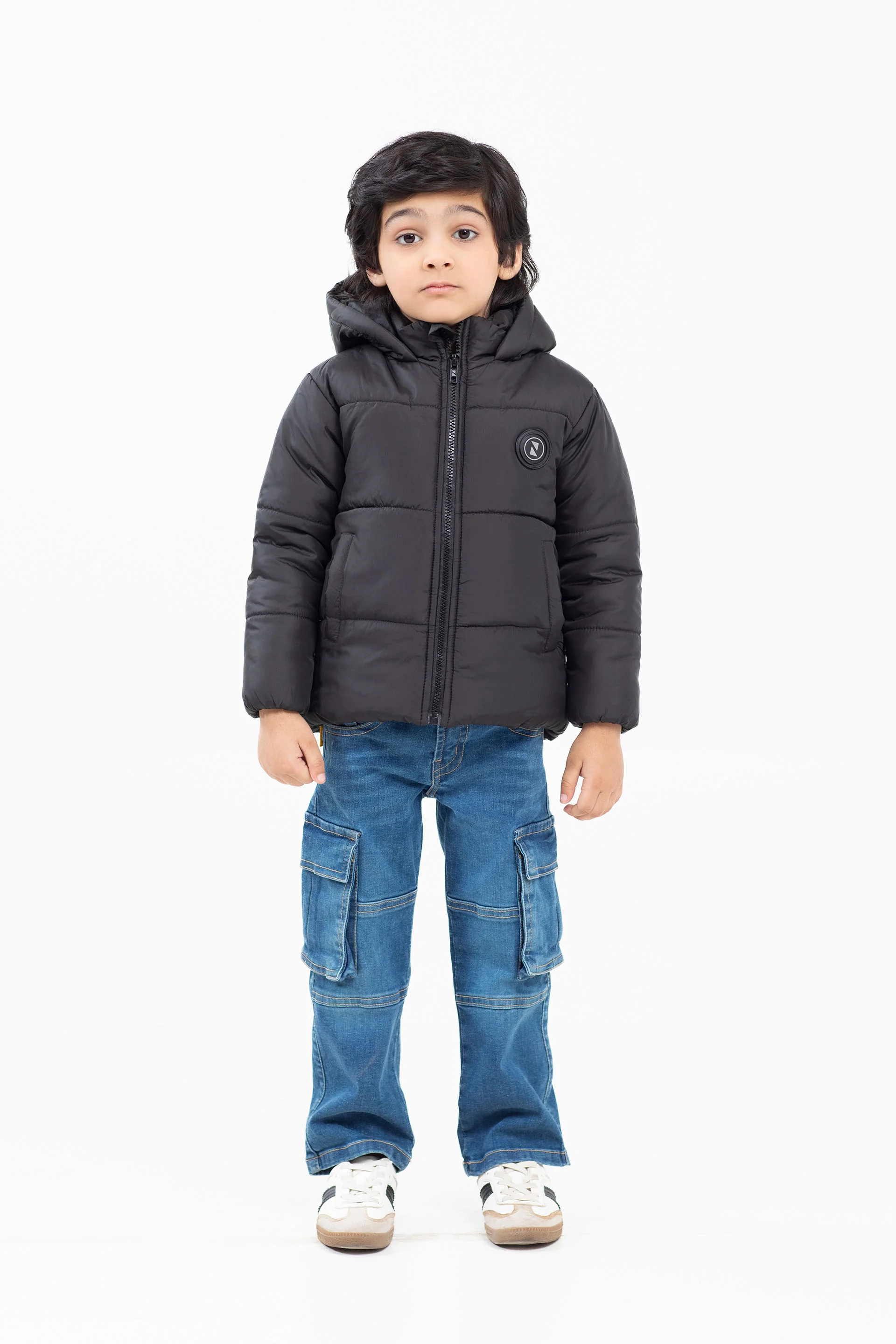Basic Puffer Jacket - Image 4