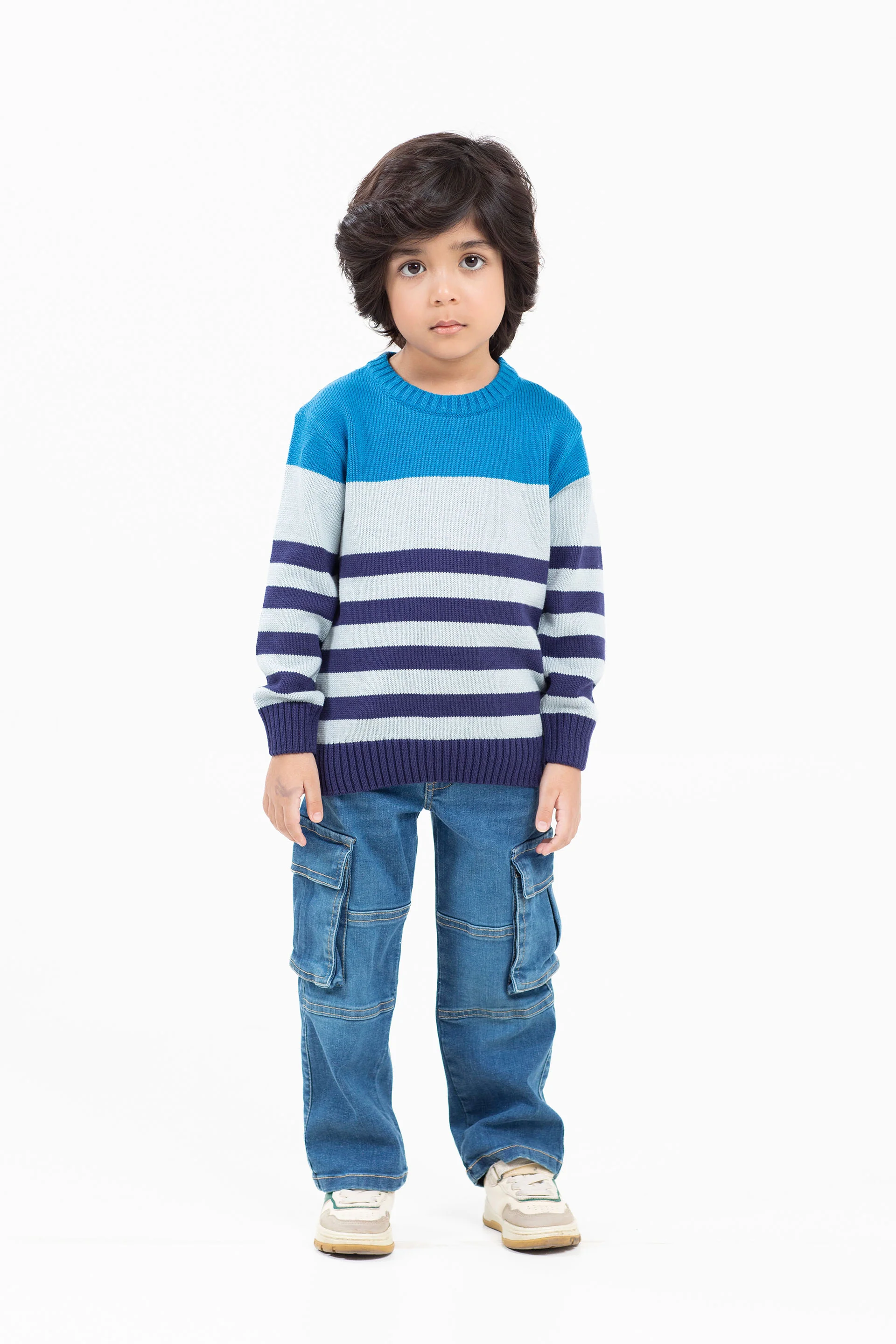 Colour Block Sweater - Image 3