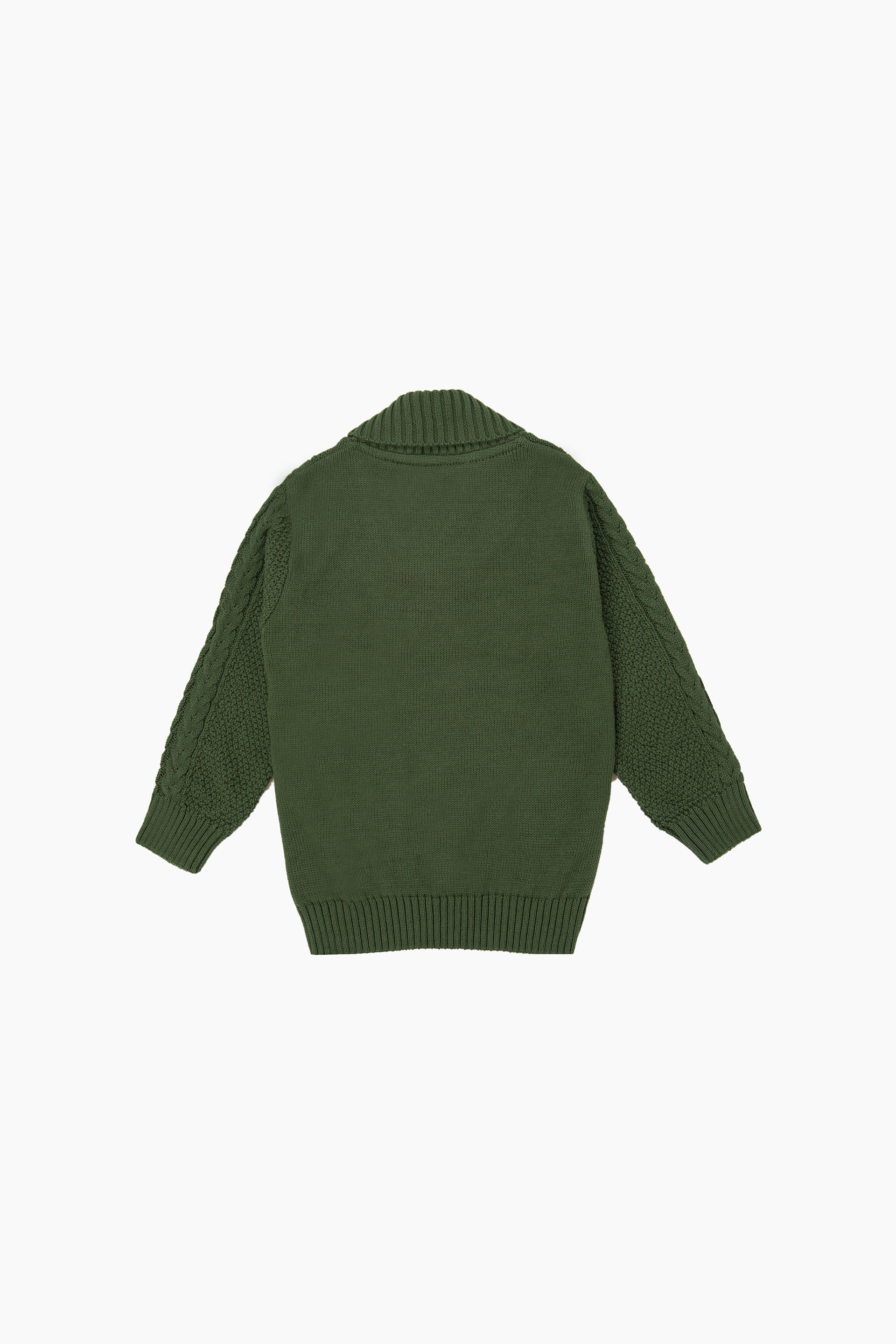 Shawl Collar Sweater - Image 2
