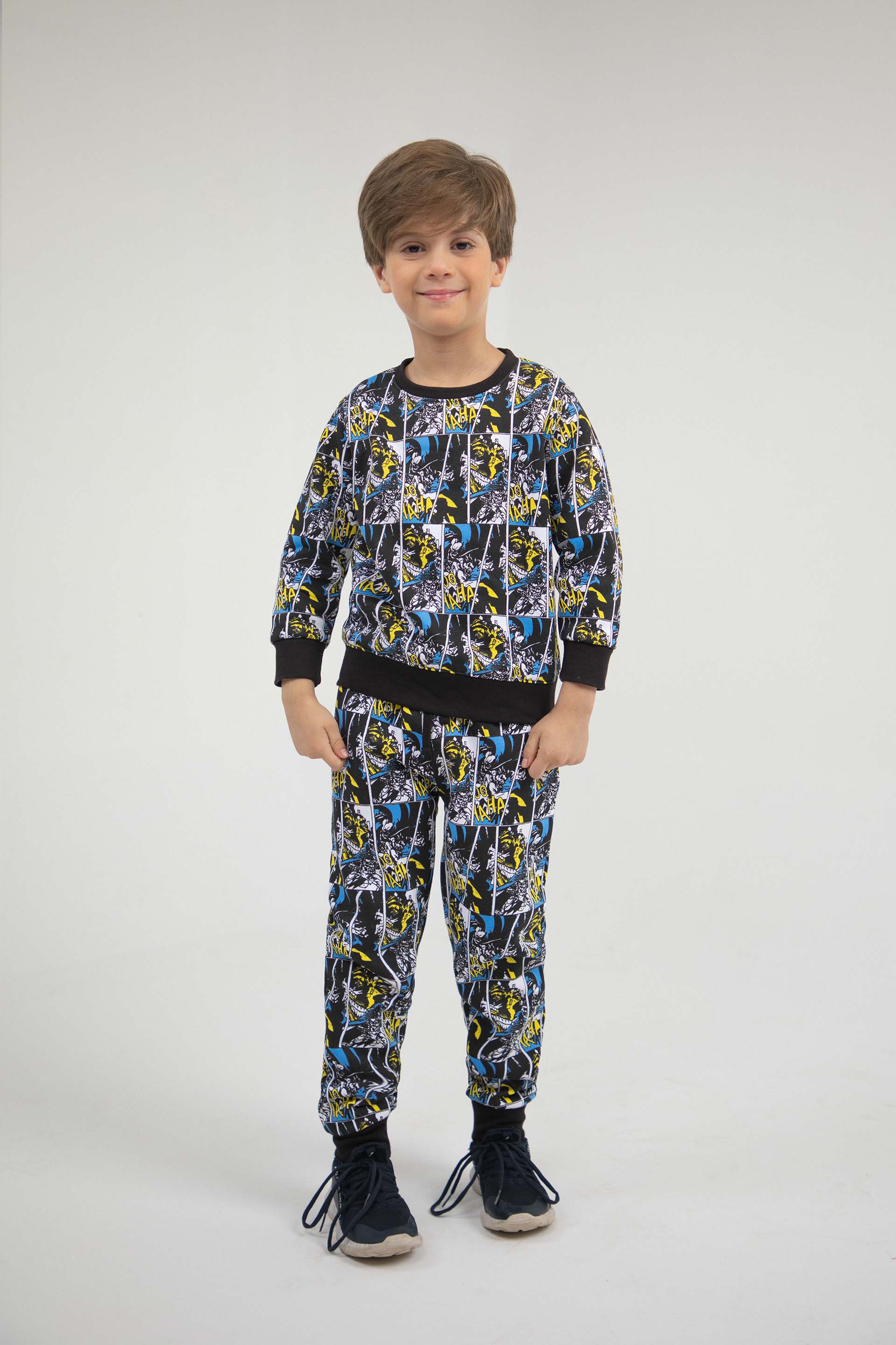 Comic Sweatshirt Multi - Image 2