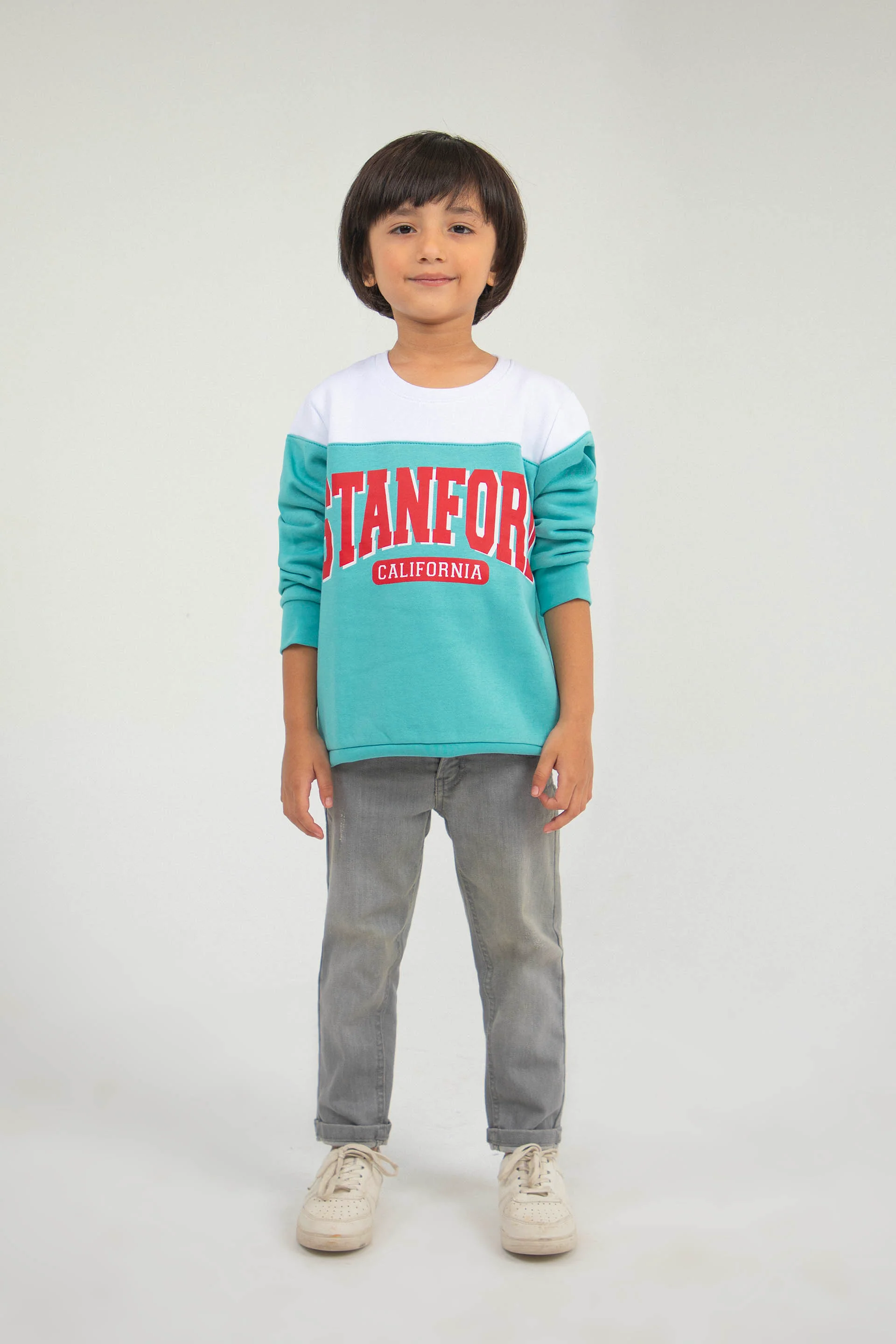 Stanford Sweatshirt Blue/White - Image 2