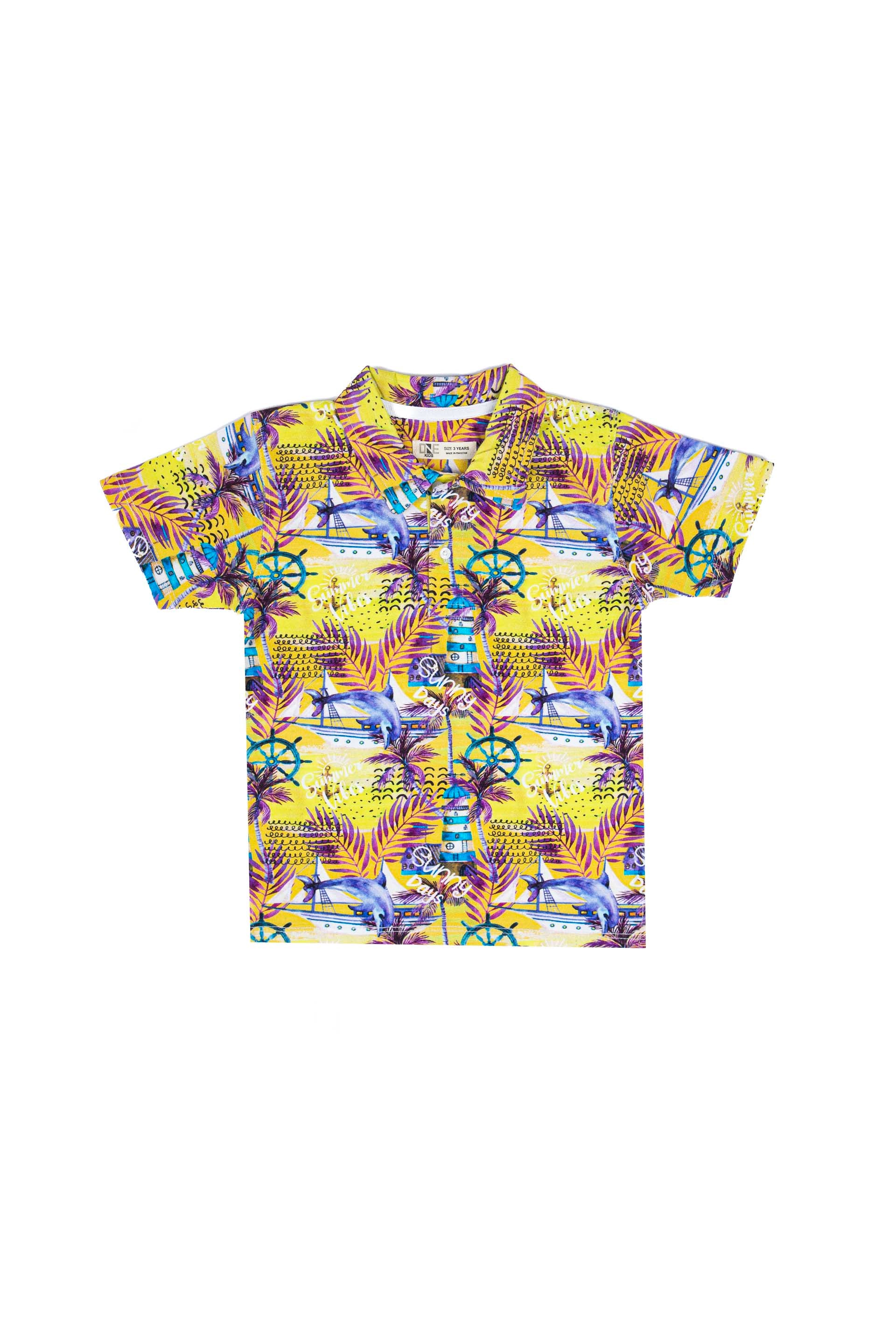 Printed Polo Multi - Image 6