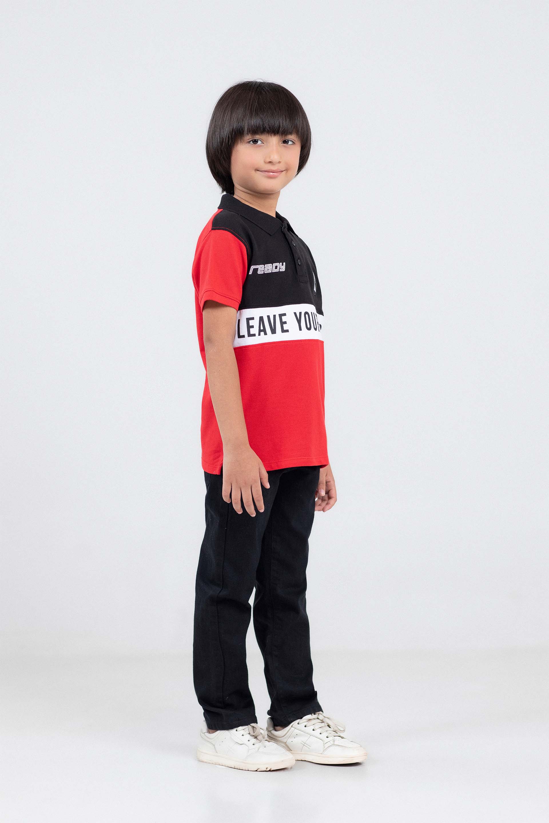 Colour Block Polo - Image 4