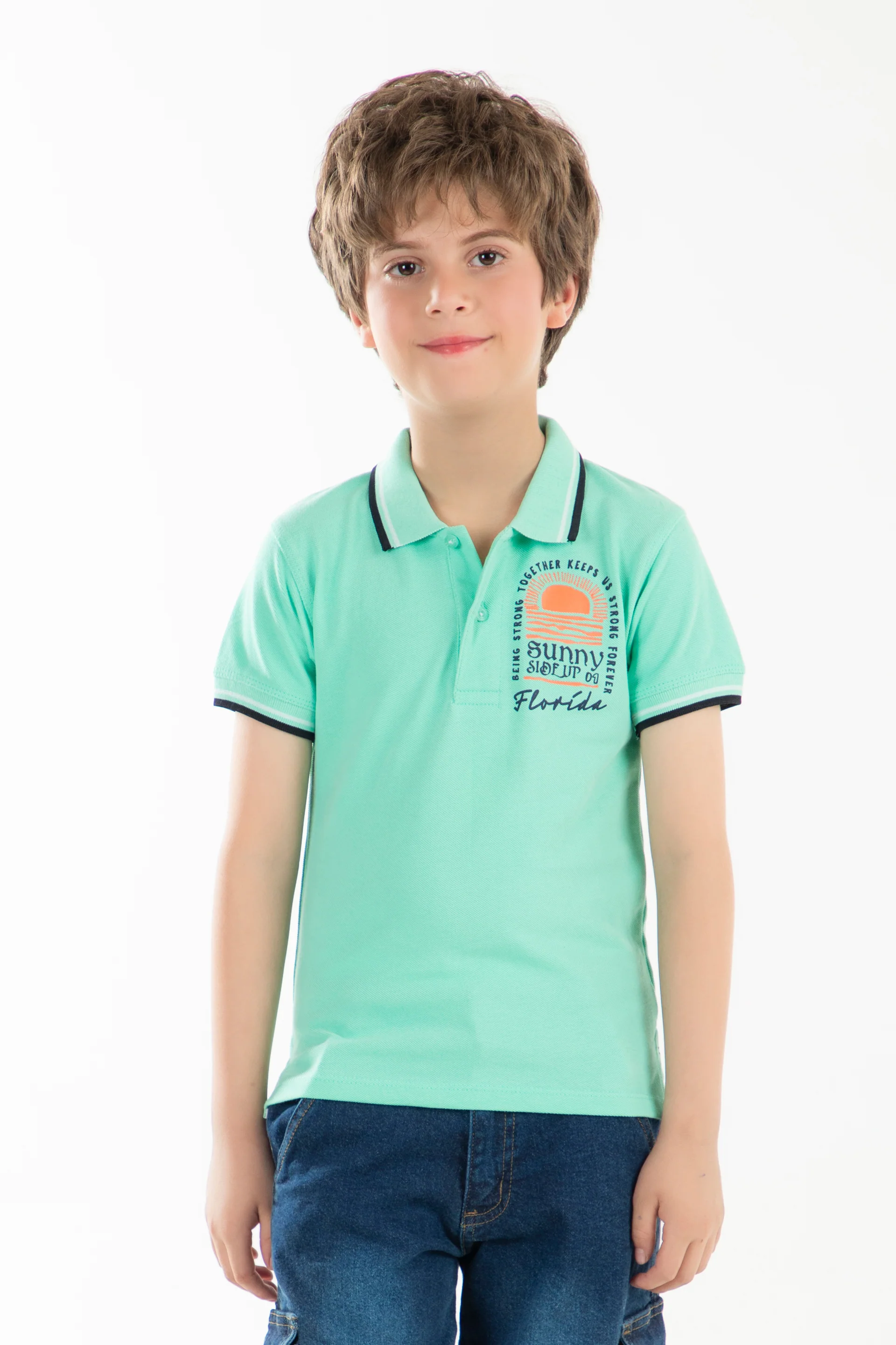 Beach Graphic Polo