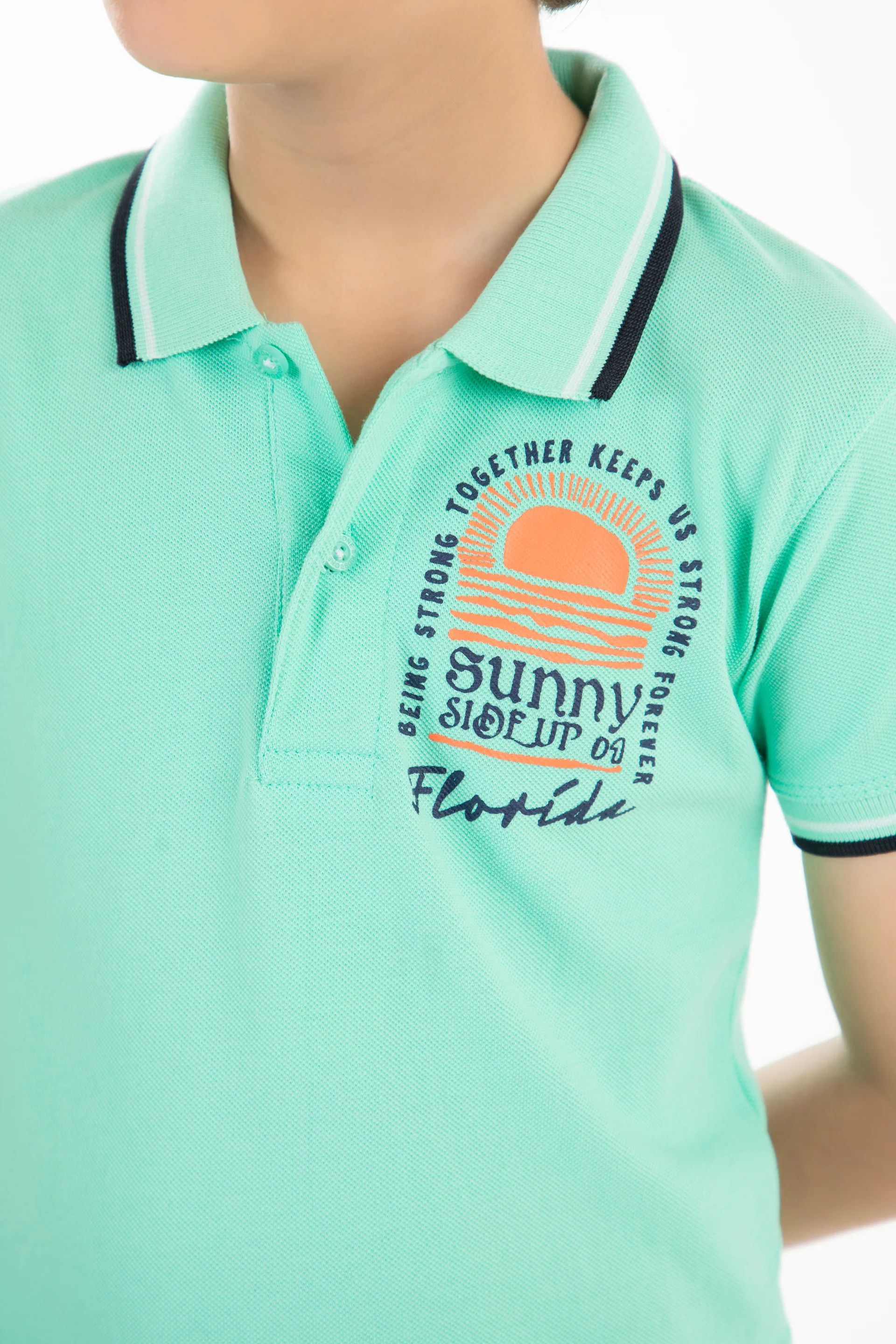 Beach Graphic Polo - Image 2