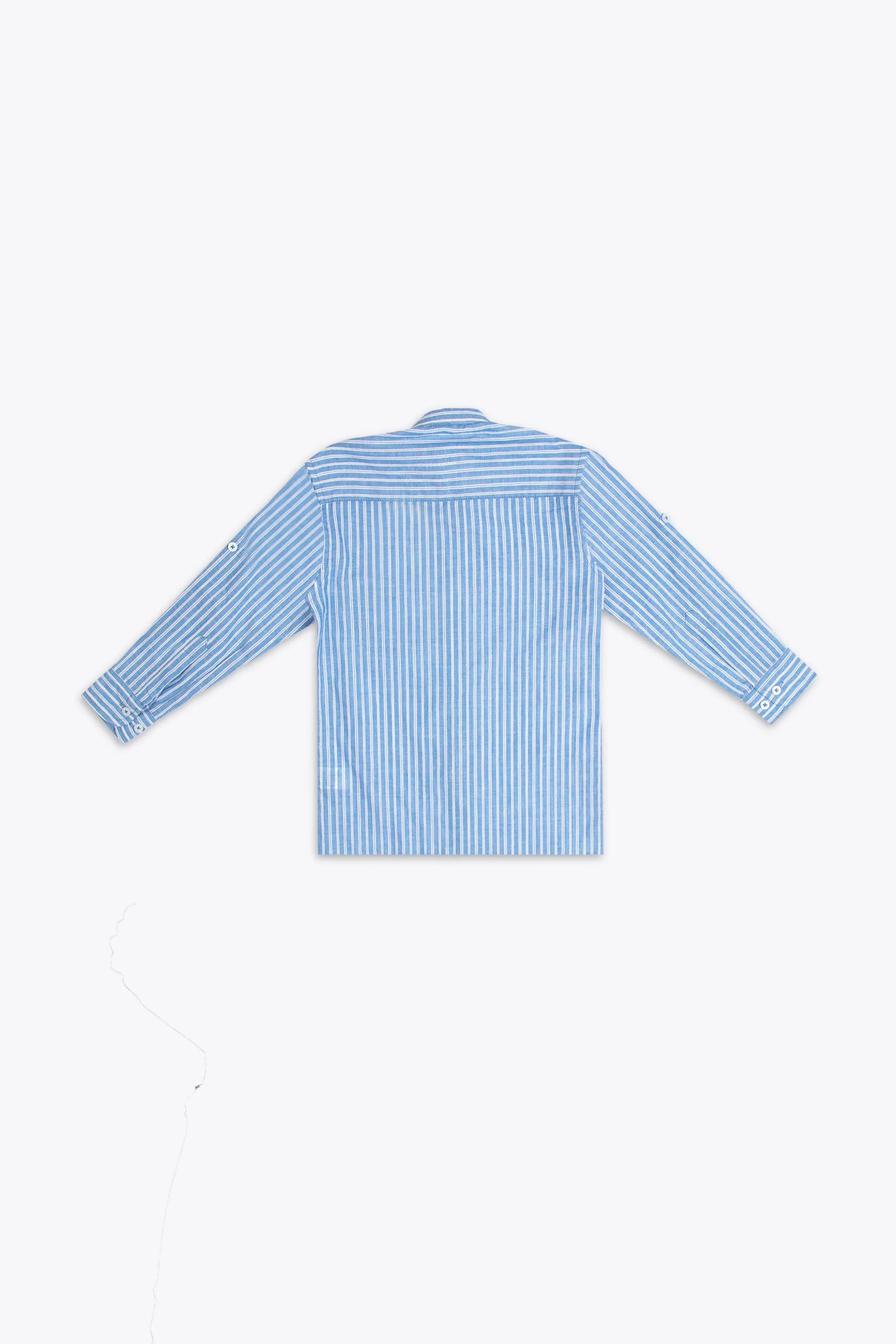Stripe Shirt Blue - Image 2