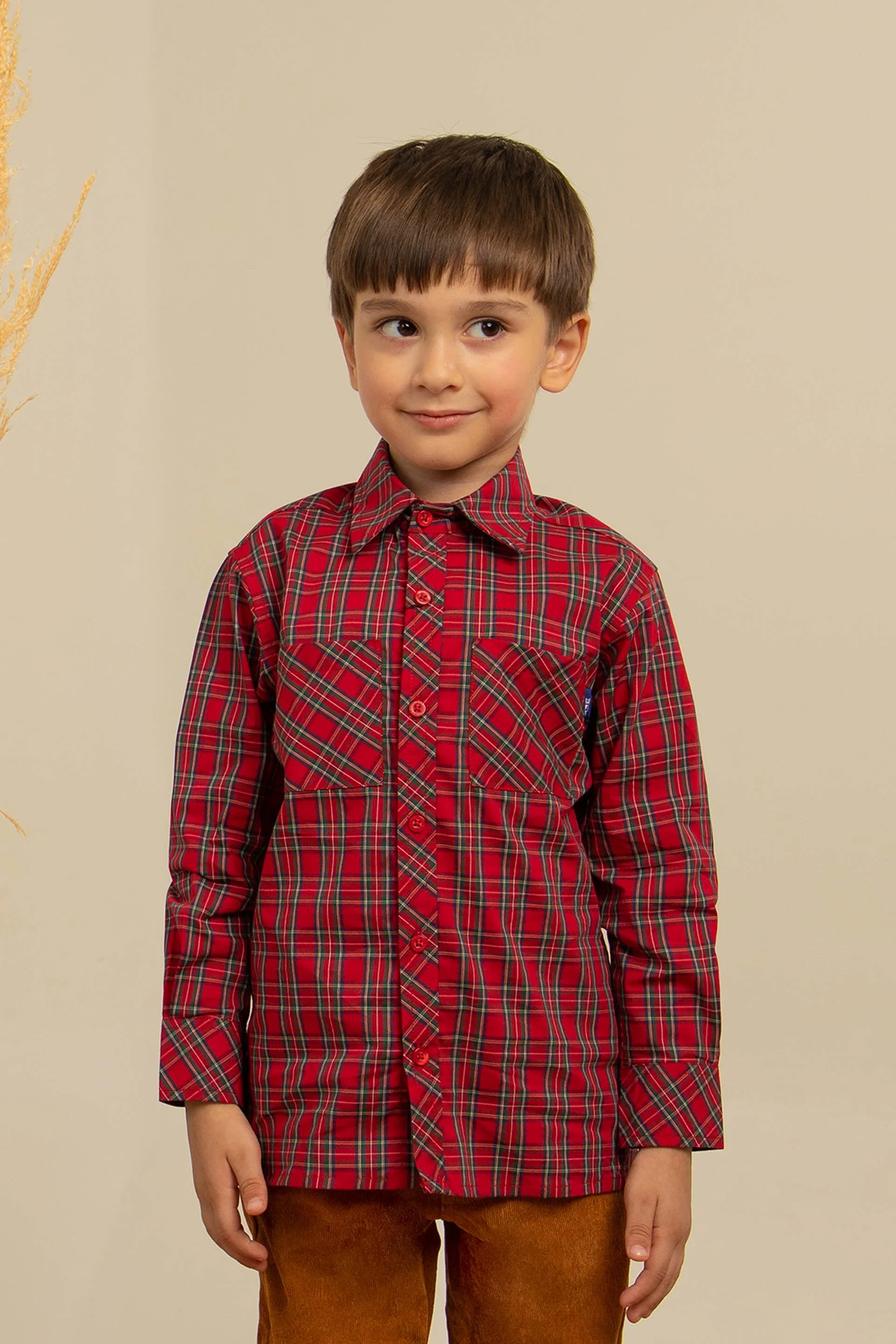 Check Shirt Red - Image 2