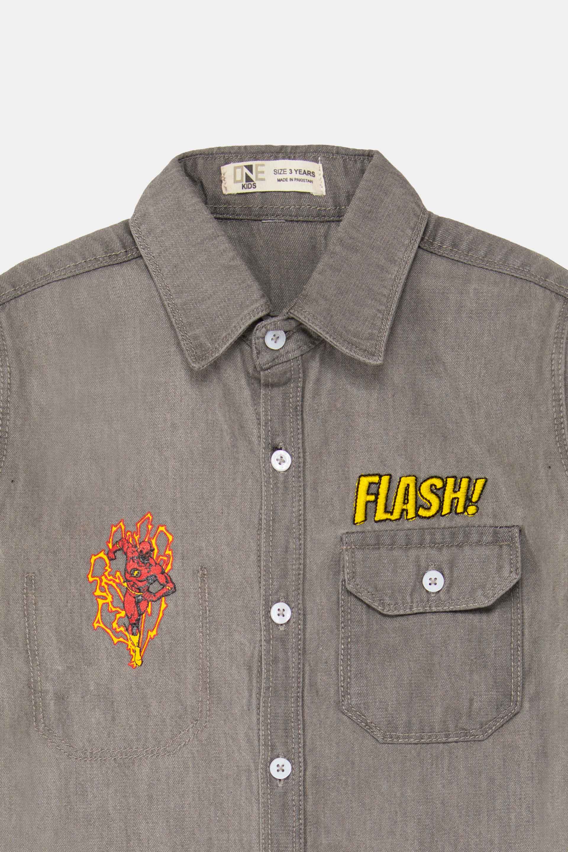 Flash Denim Shirt - Image 3