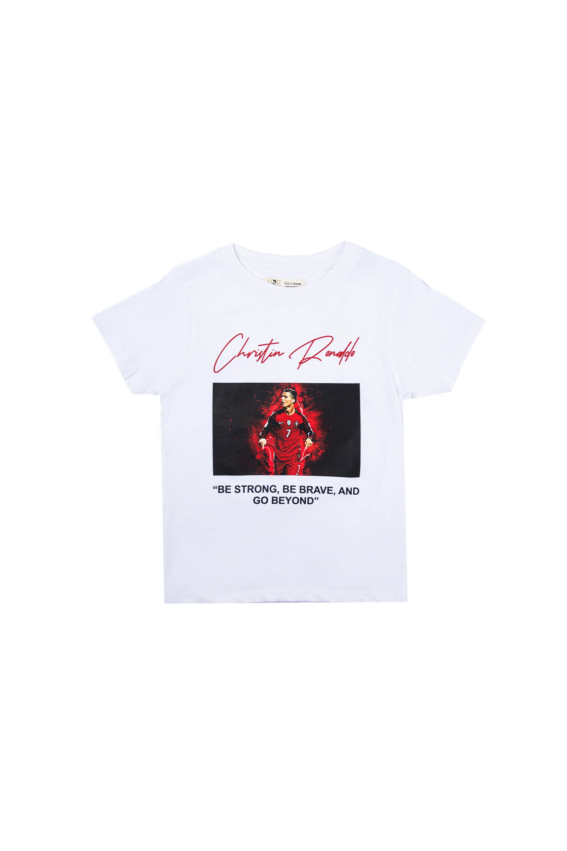 Ronaldo Tee White - Image 4