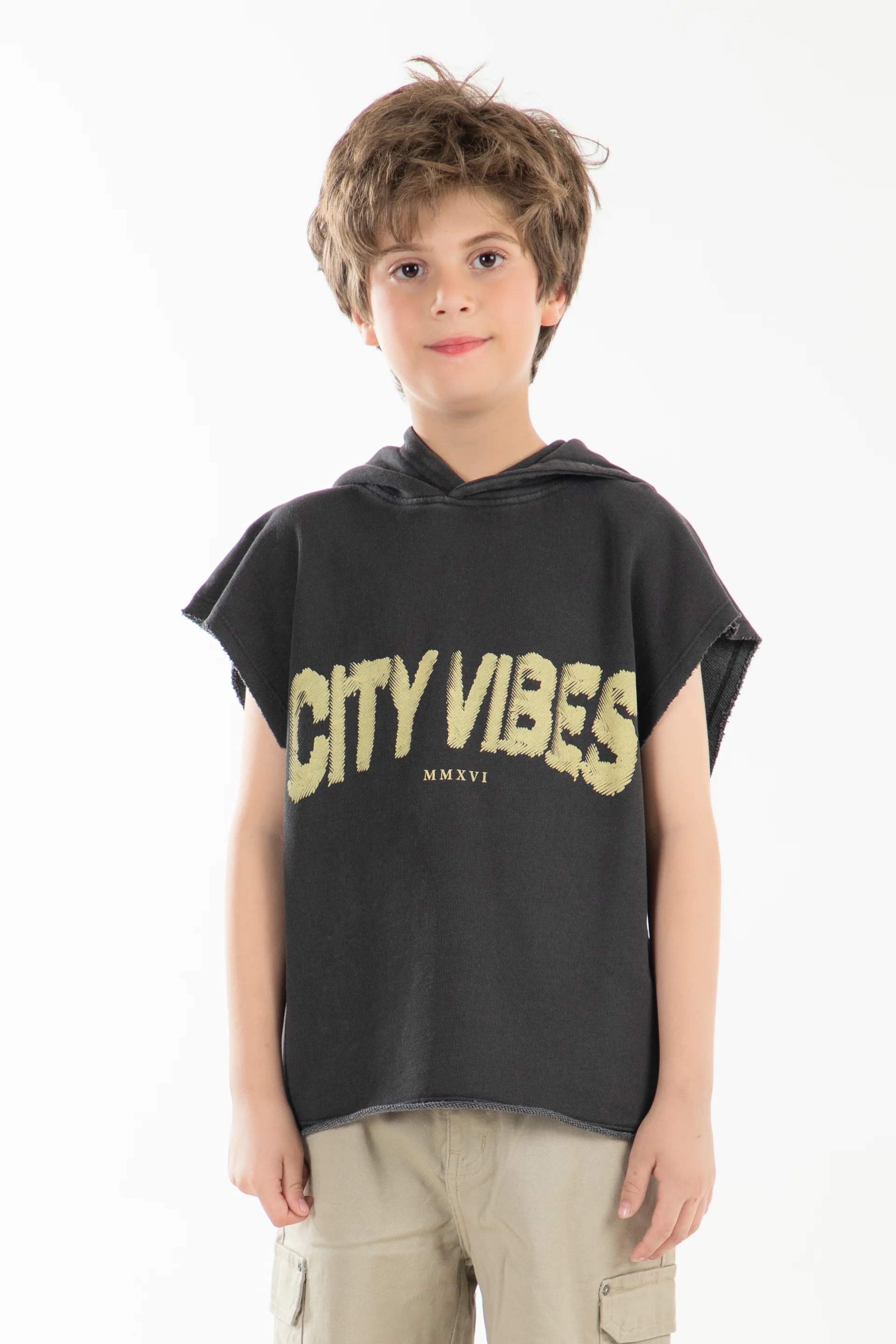 Sleeveless Hooded Tee - Image 3