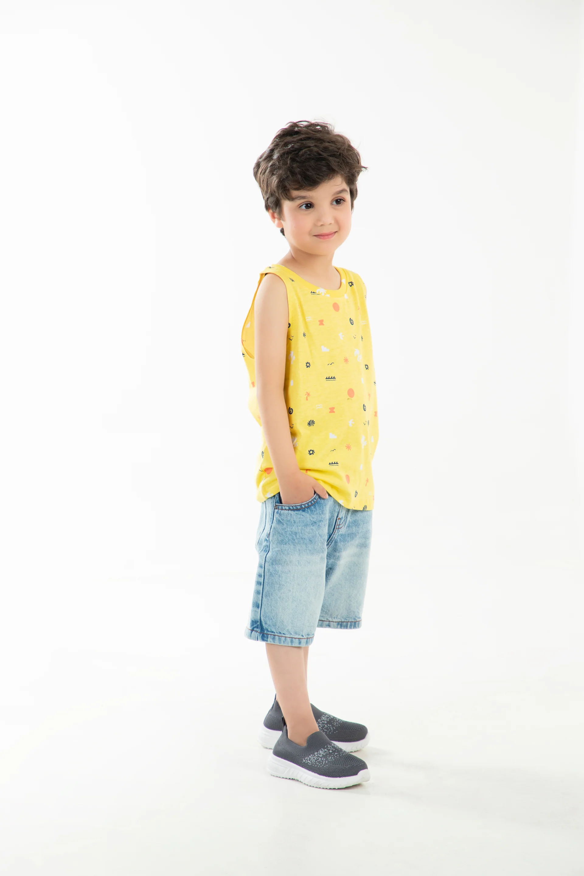 Printed Sando Top - Image 3