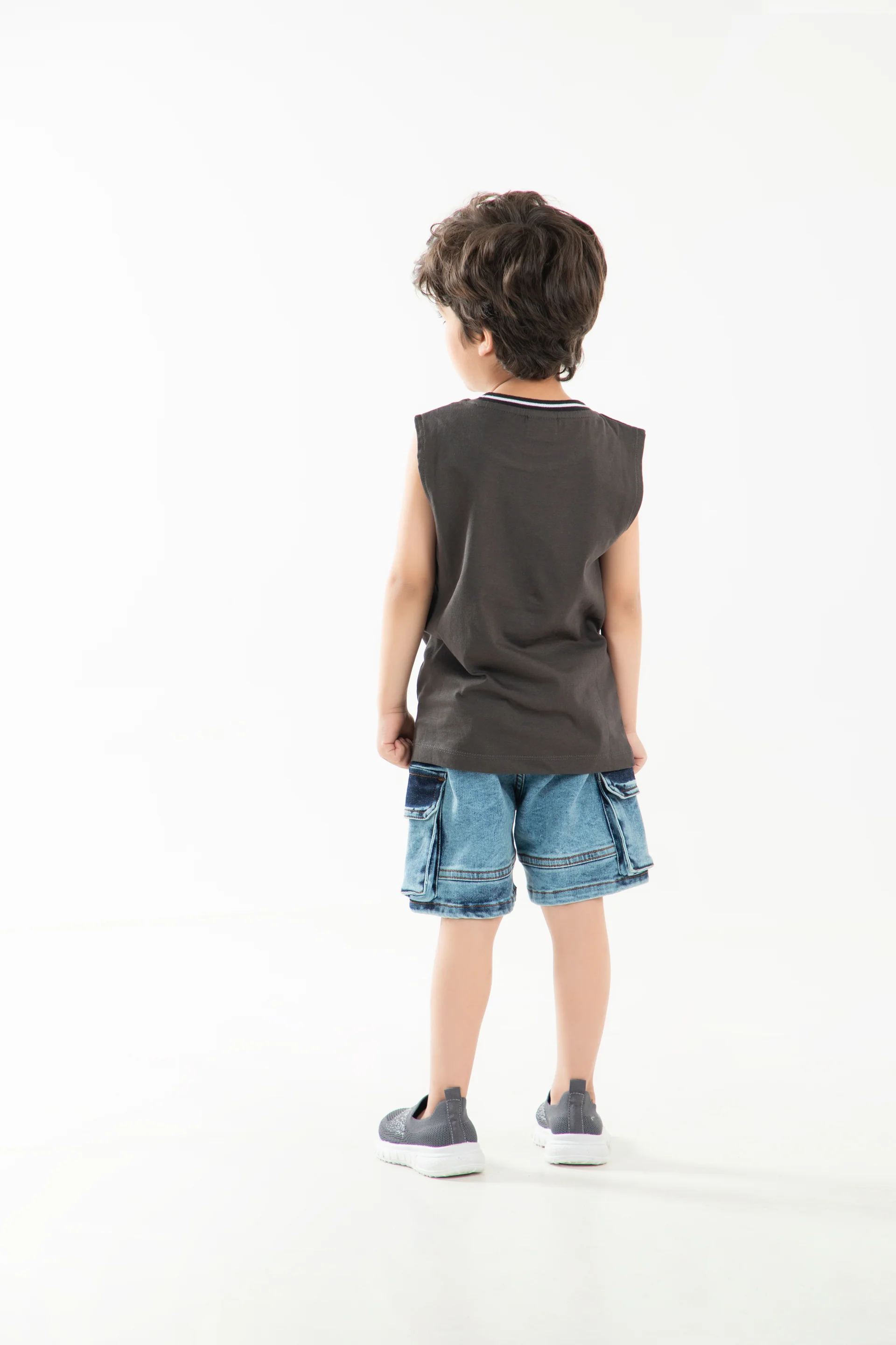 Sleeveless Football Tee - Image 3