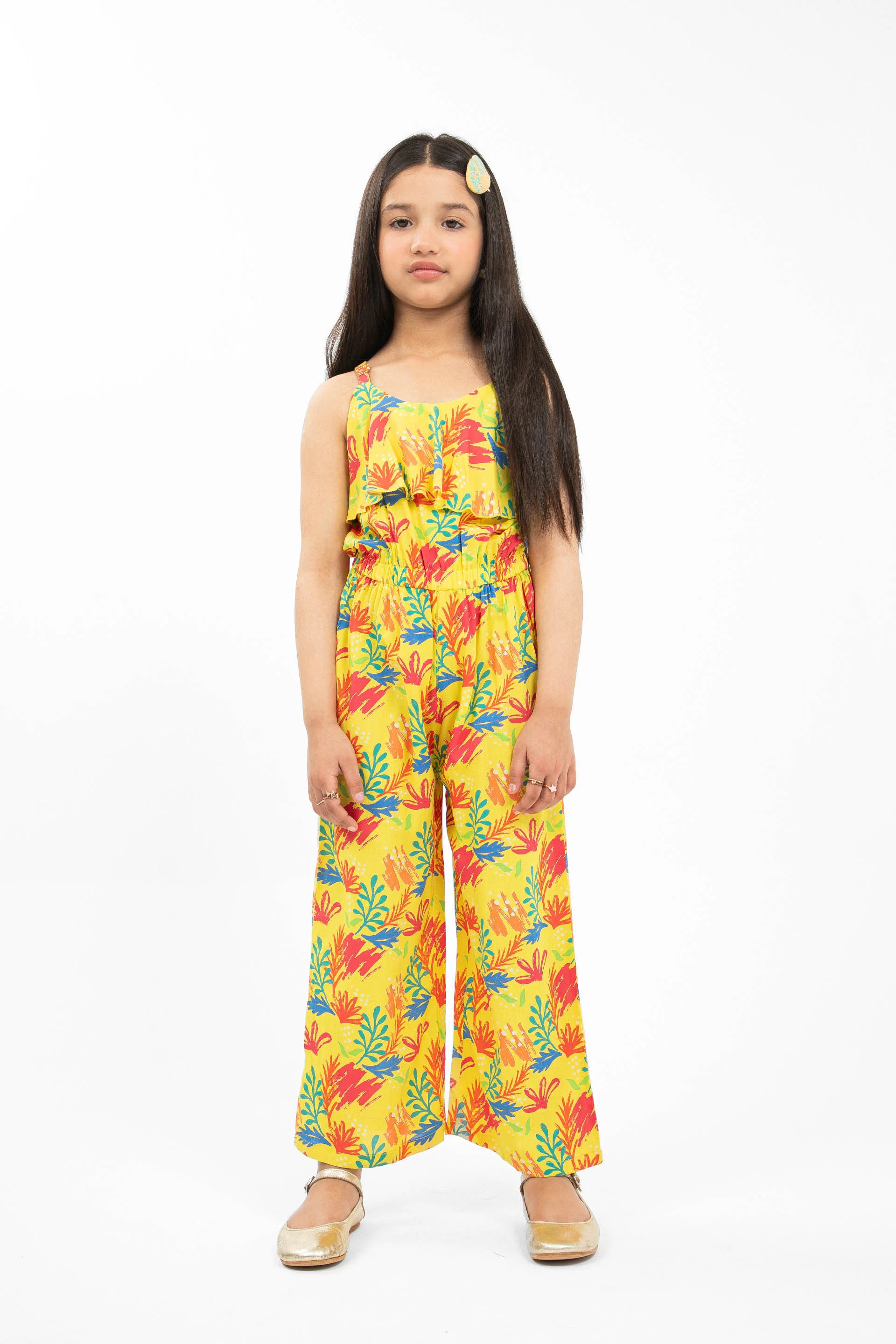 Ruffled Jumpsuit Multi