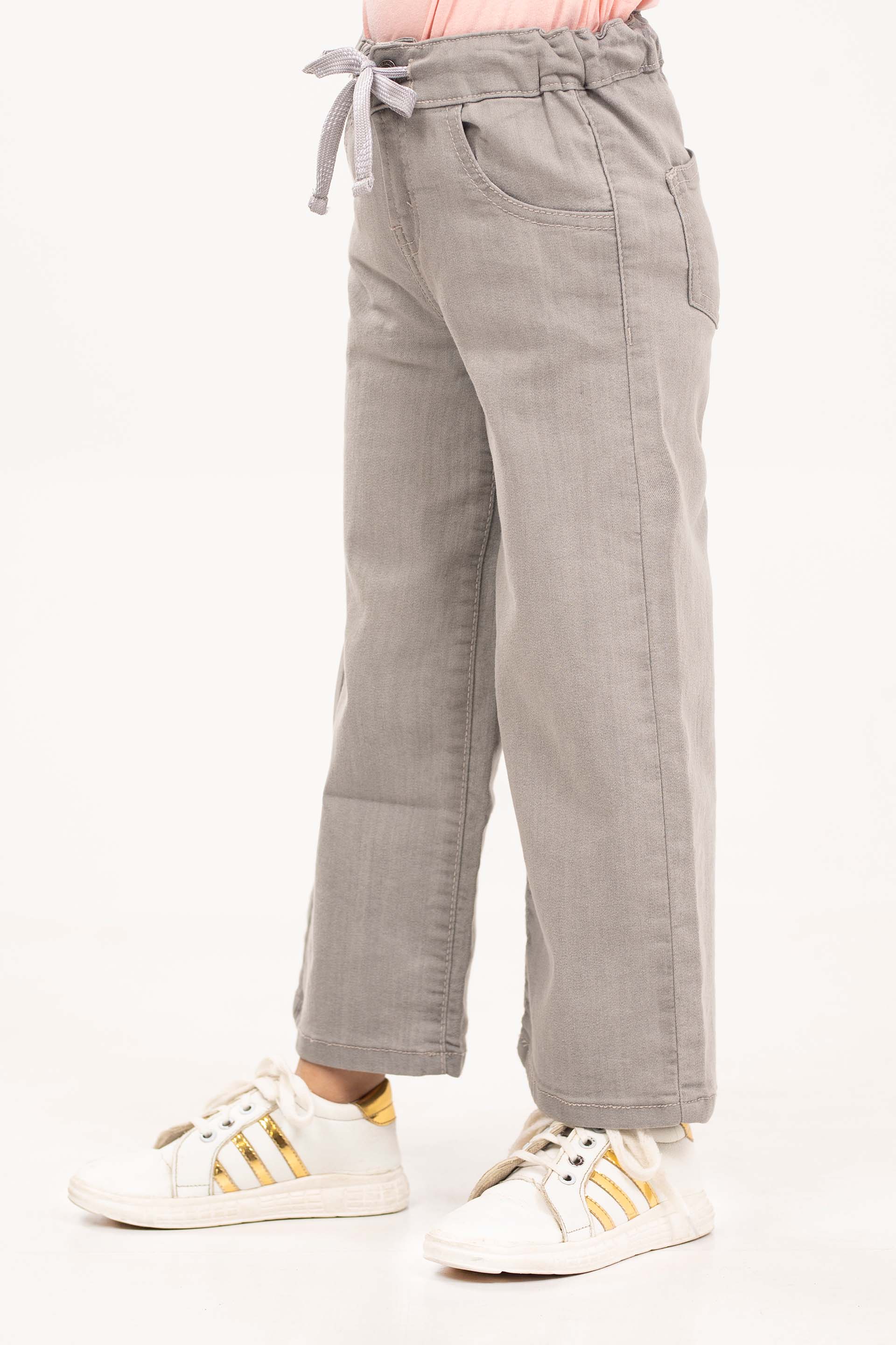 Washed Wide Leg Jeans - Image 3