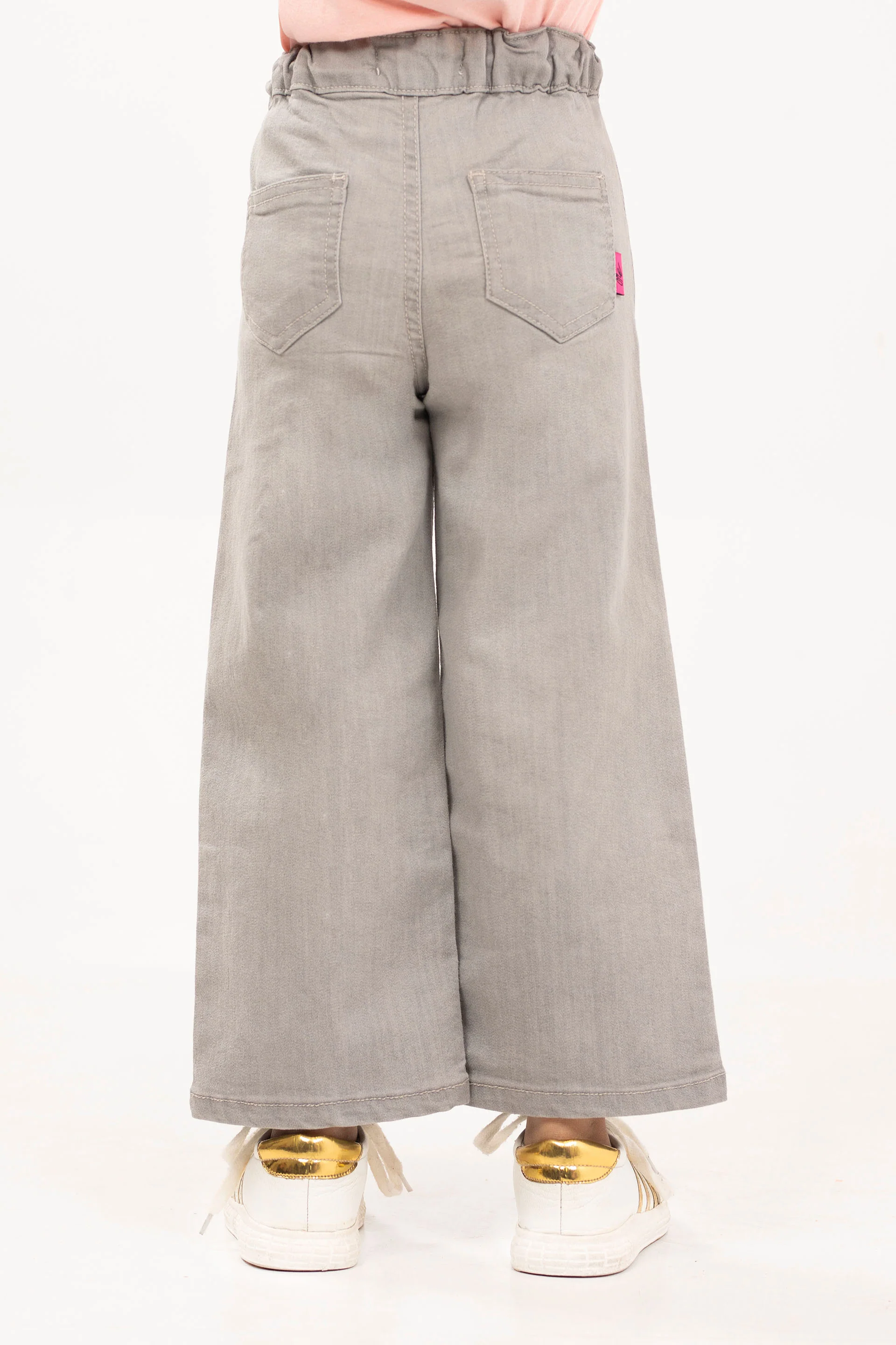 Washed Wide Leg Jeans - Image 4