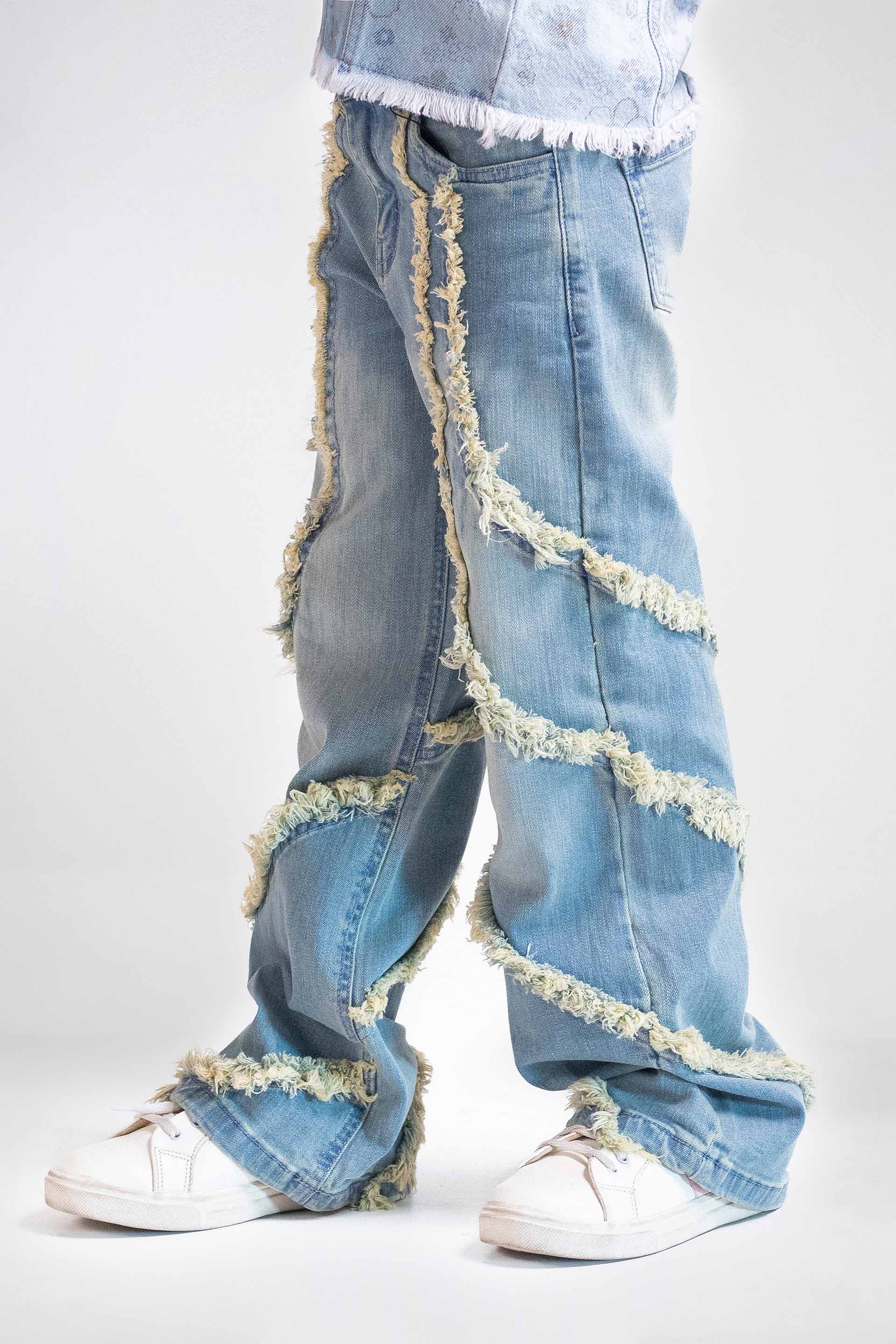 Frayed Wide Leg - Image 2