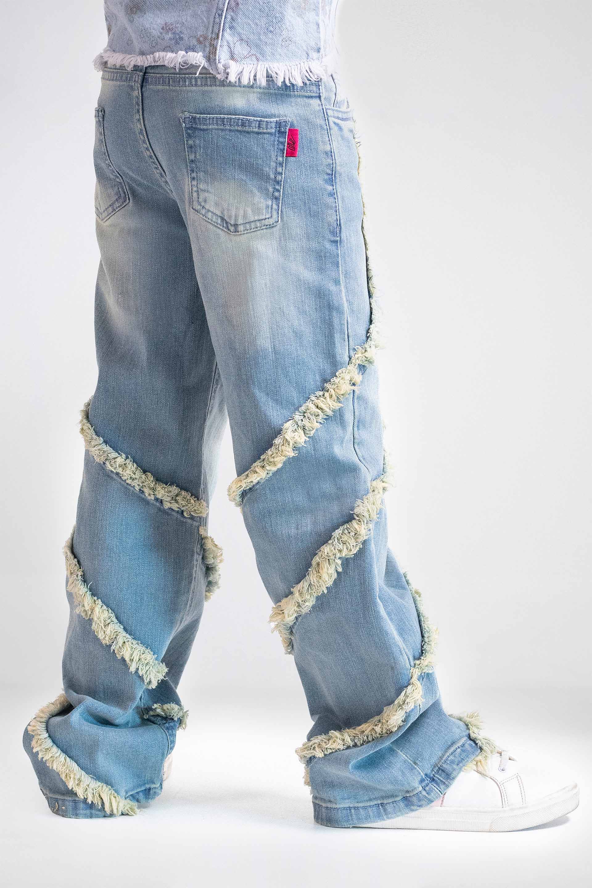 Frayed Wide Leg - Image 3
