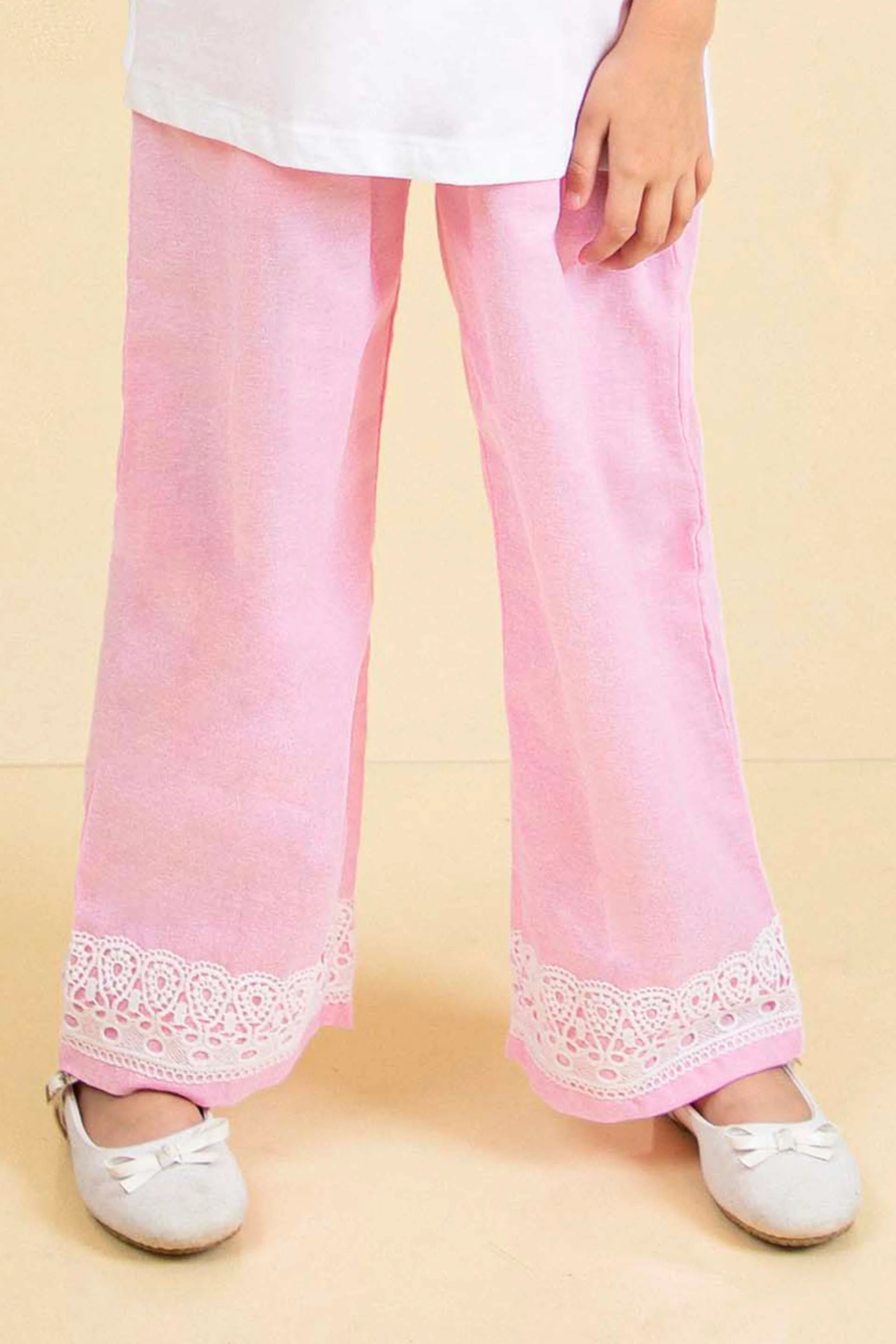 Lace Pants Pink - Image 3