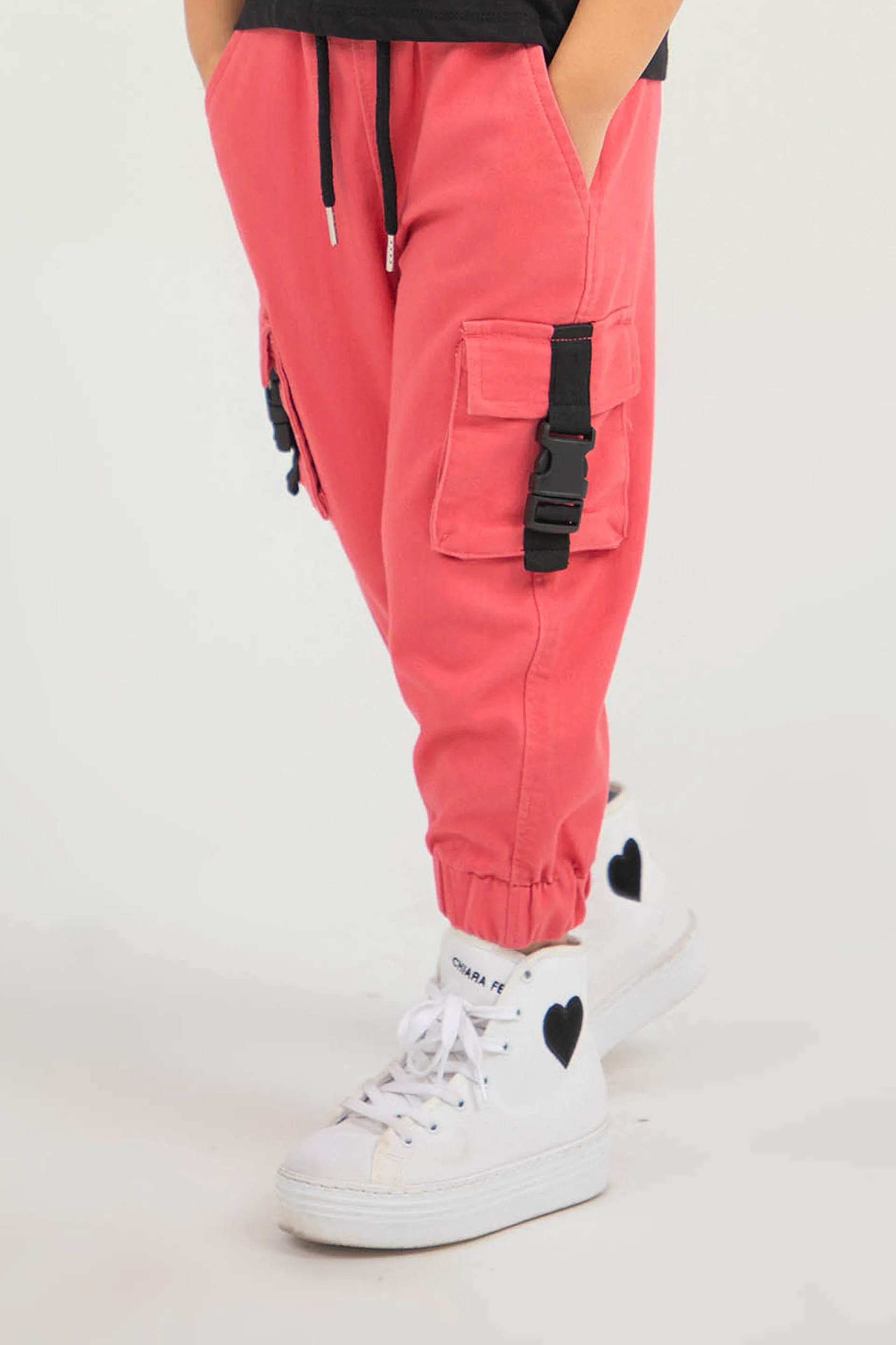 Hiphop Pants Pink - Image 3