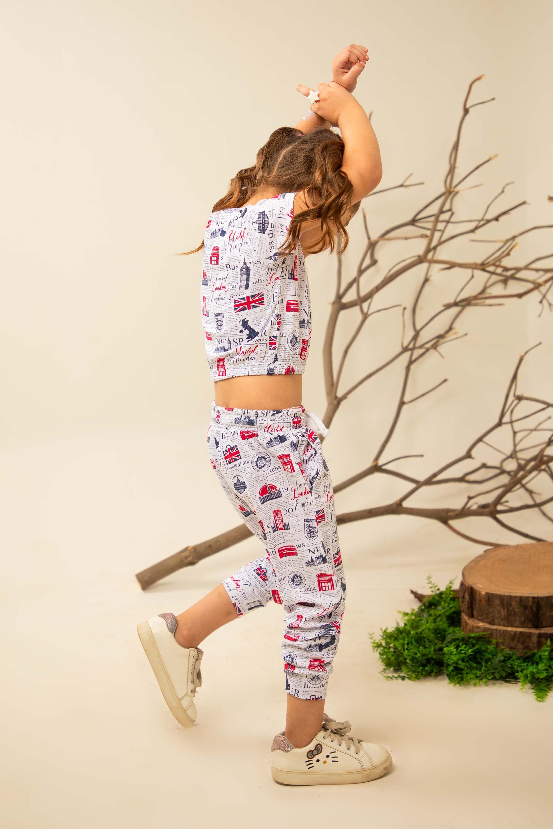 Newspaper Trackpants White - Image 3