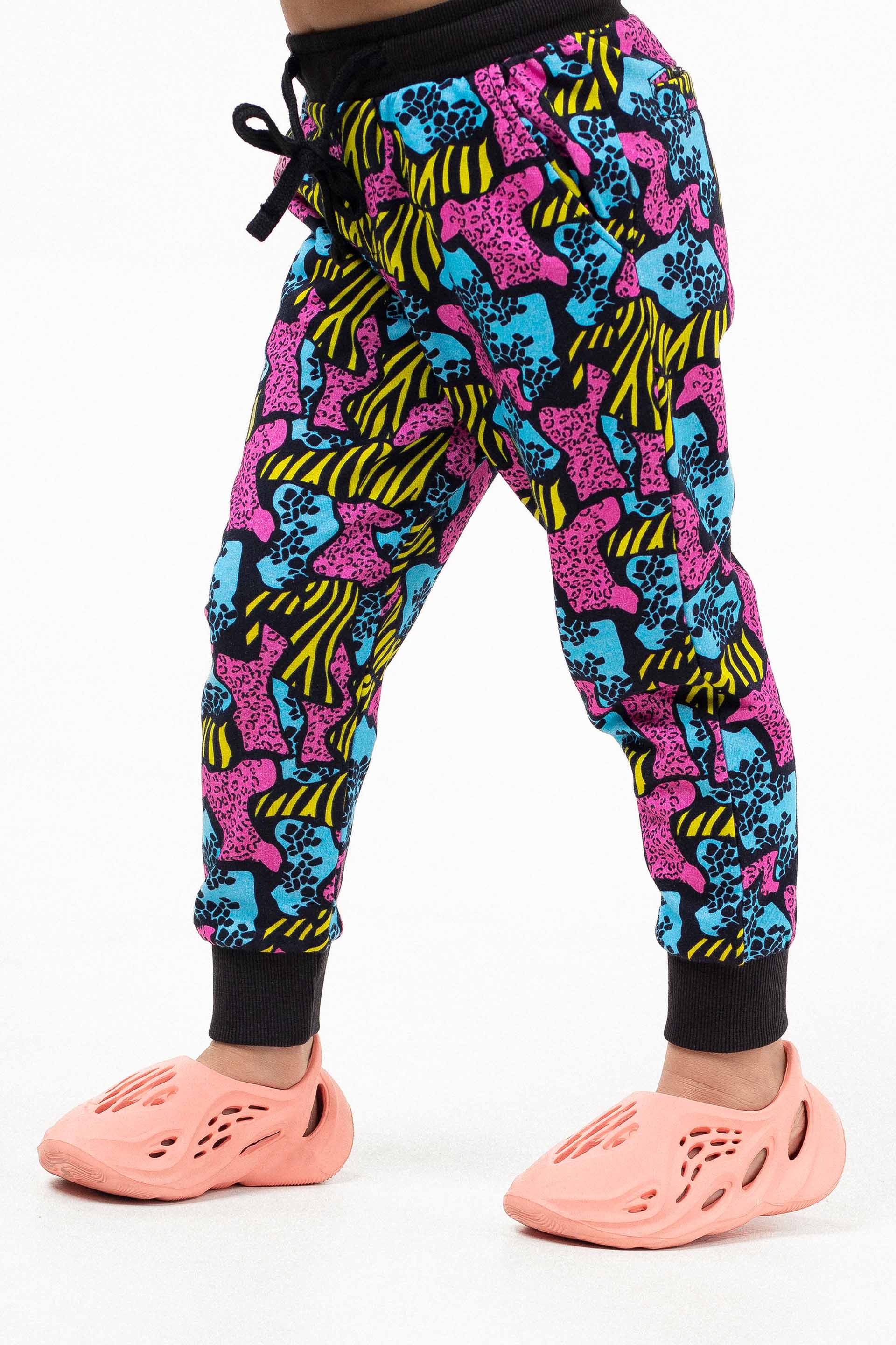Printed Track Pants Multi - Image 2