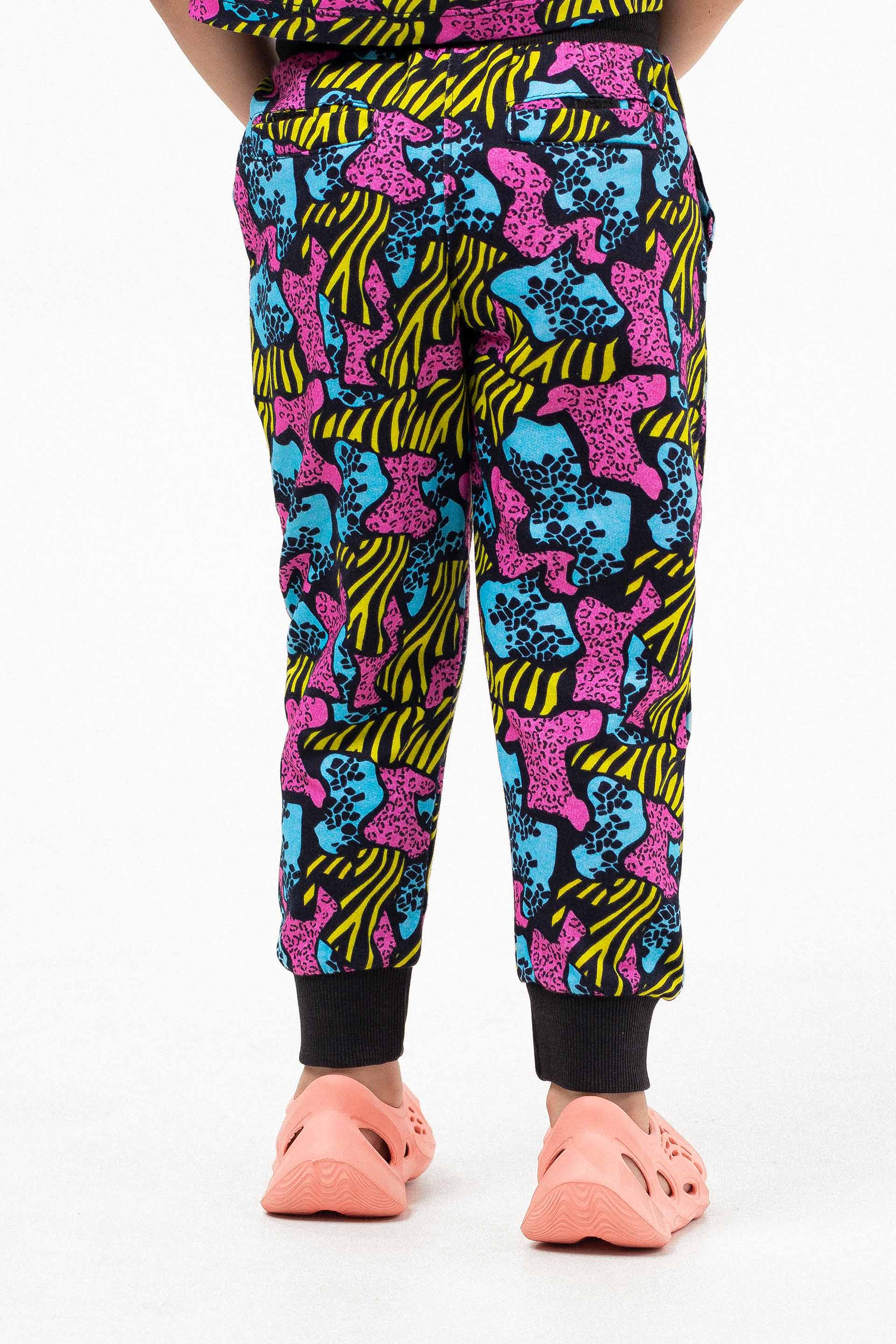 Printed Track Pants Multi - Image 4