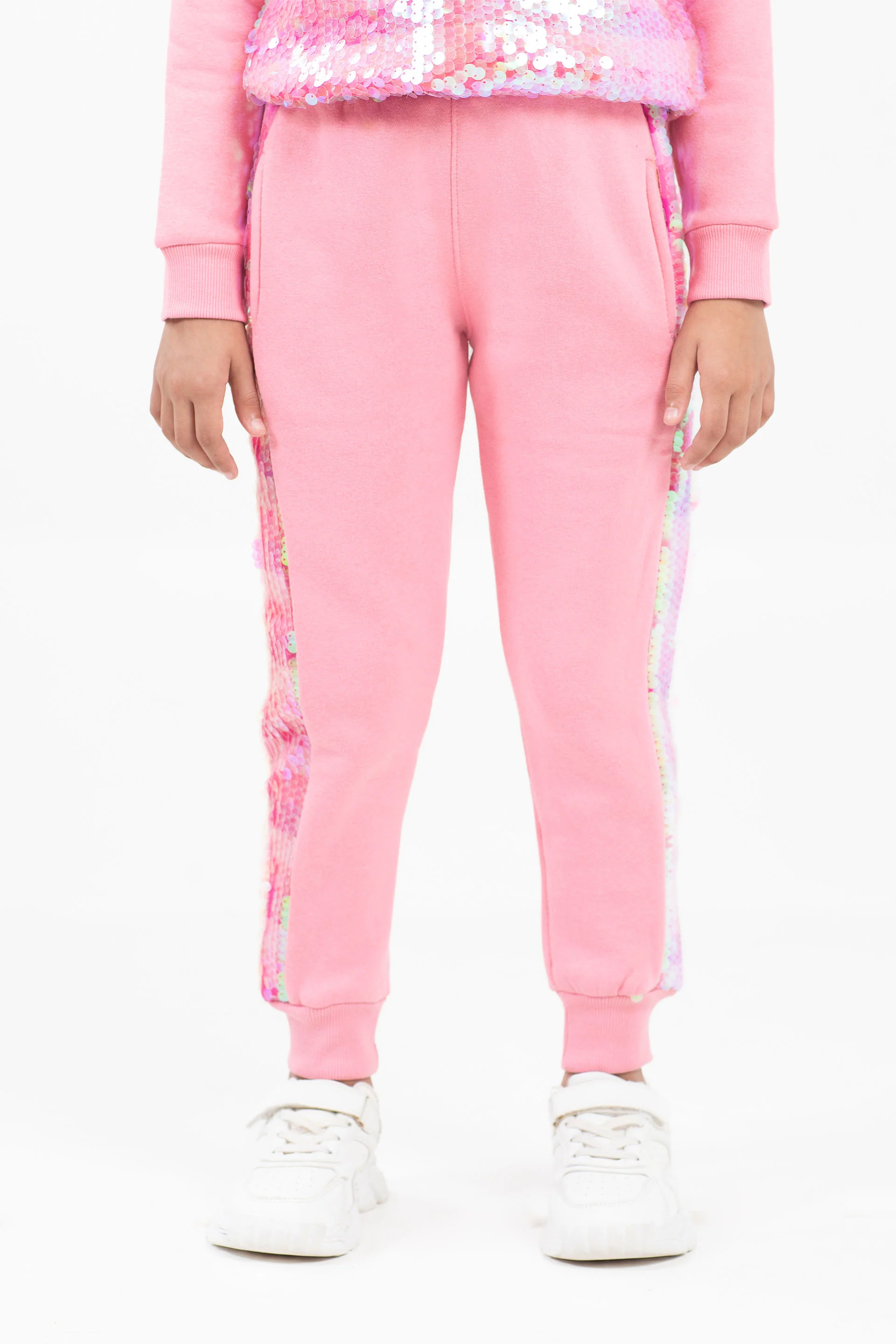 Sequined Track Pants - Image 3