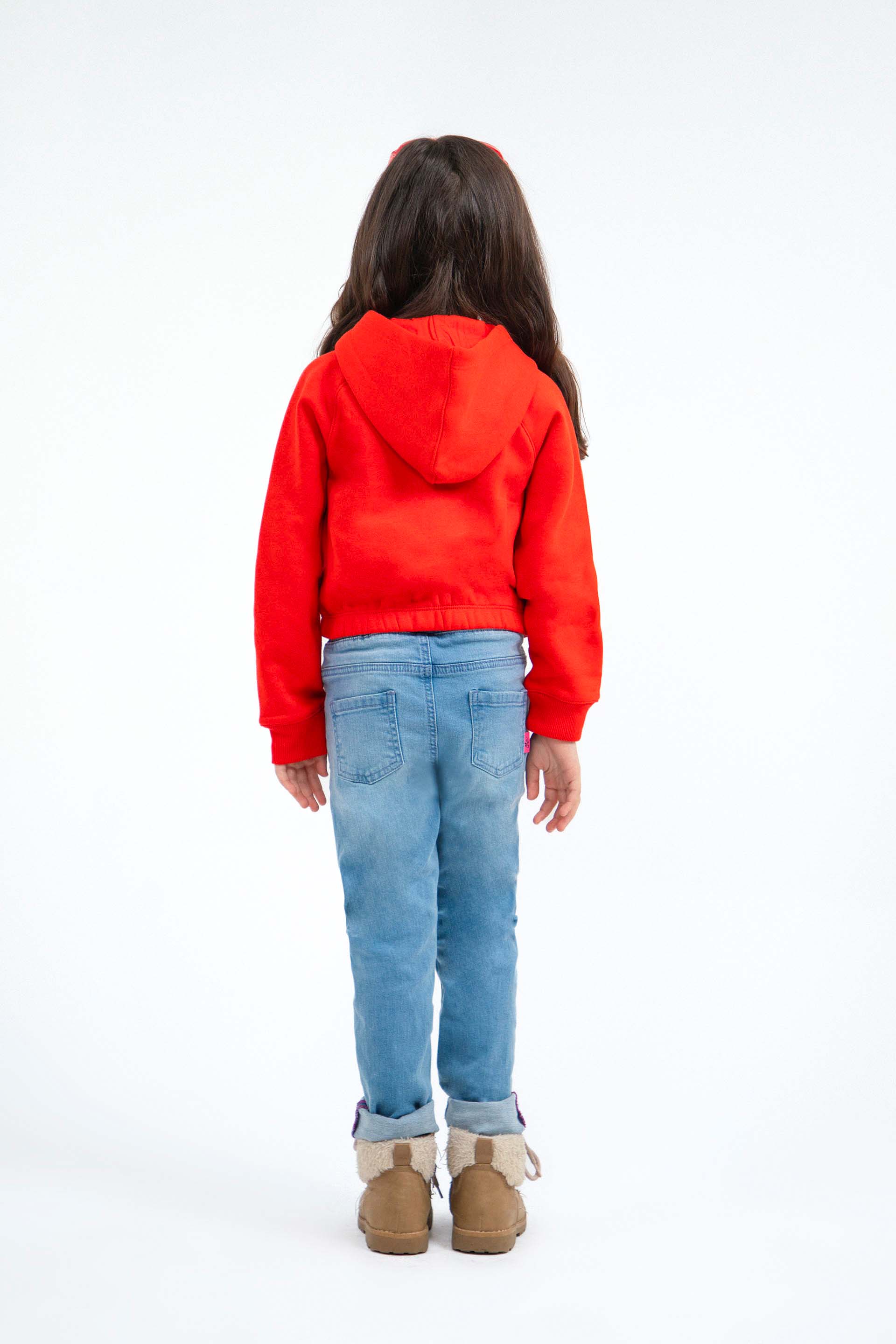 Cropped Pullover Hoodie - Image 4