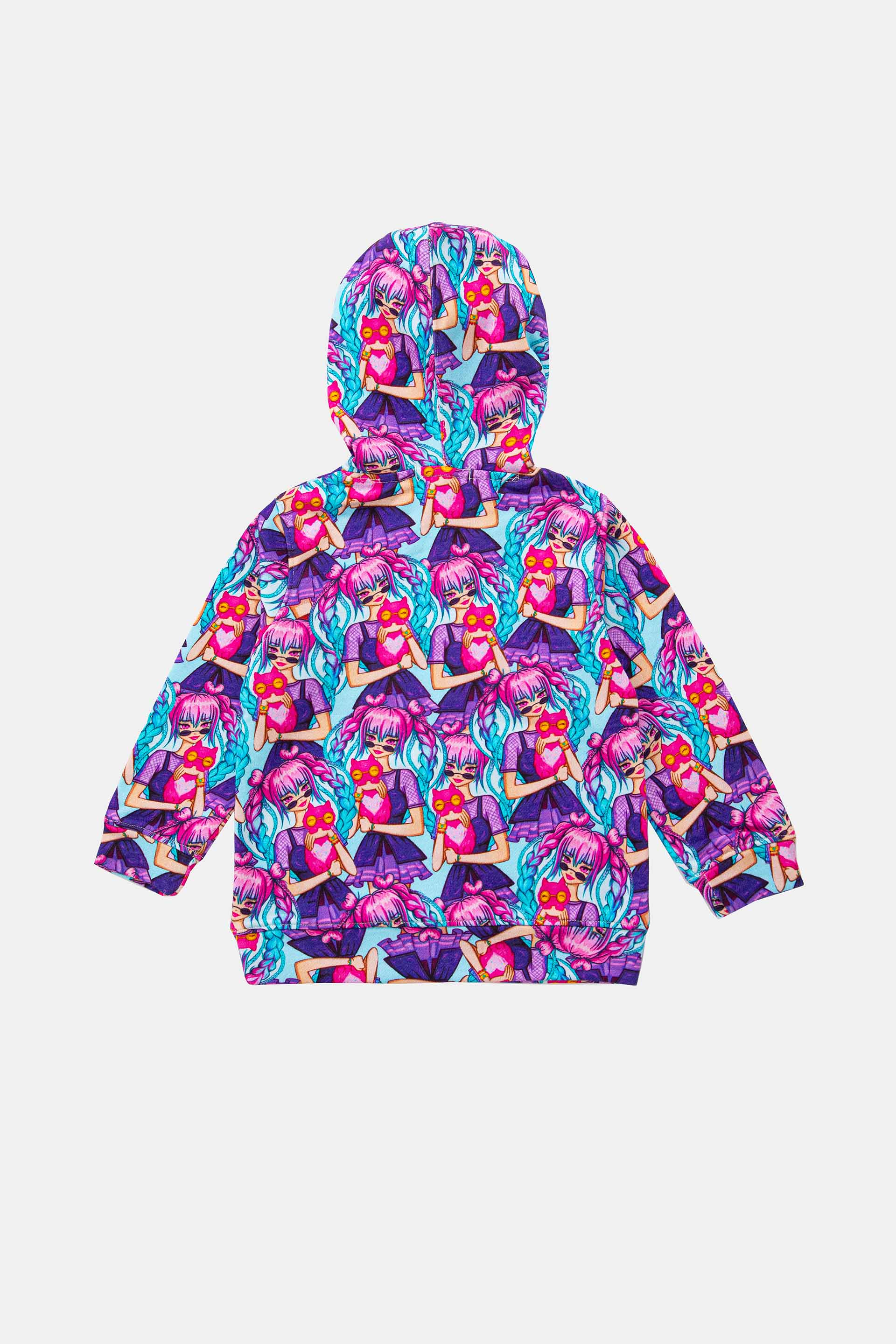 Kawaii Zipper Hoodie - Image 3