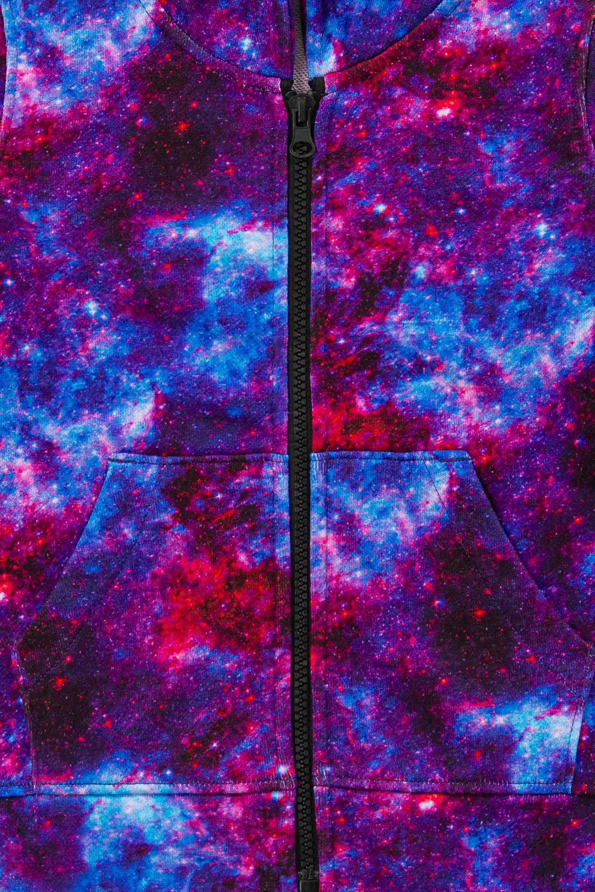 Galaxy Zipper Hoodie - Image 2